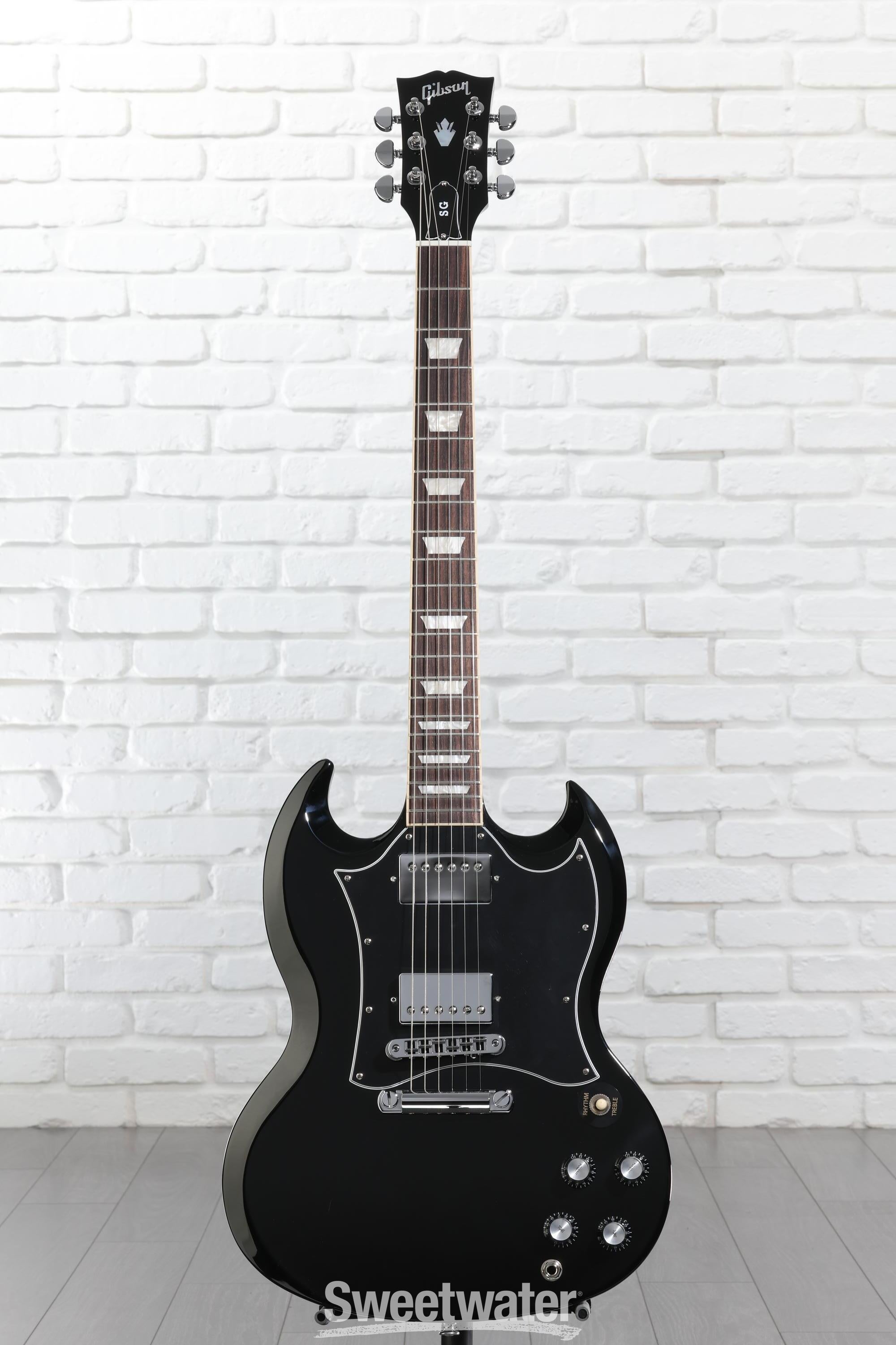 Gibson SG Standard Electric Guitar - Ebony | Sweetwater