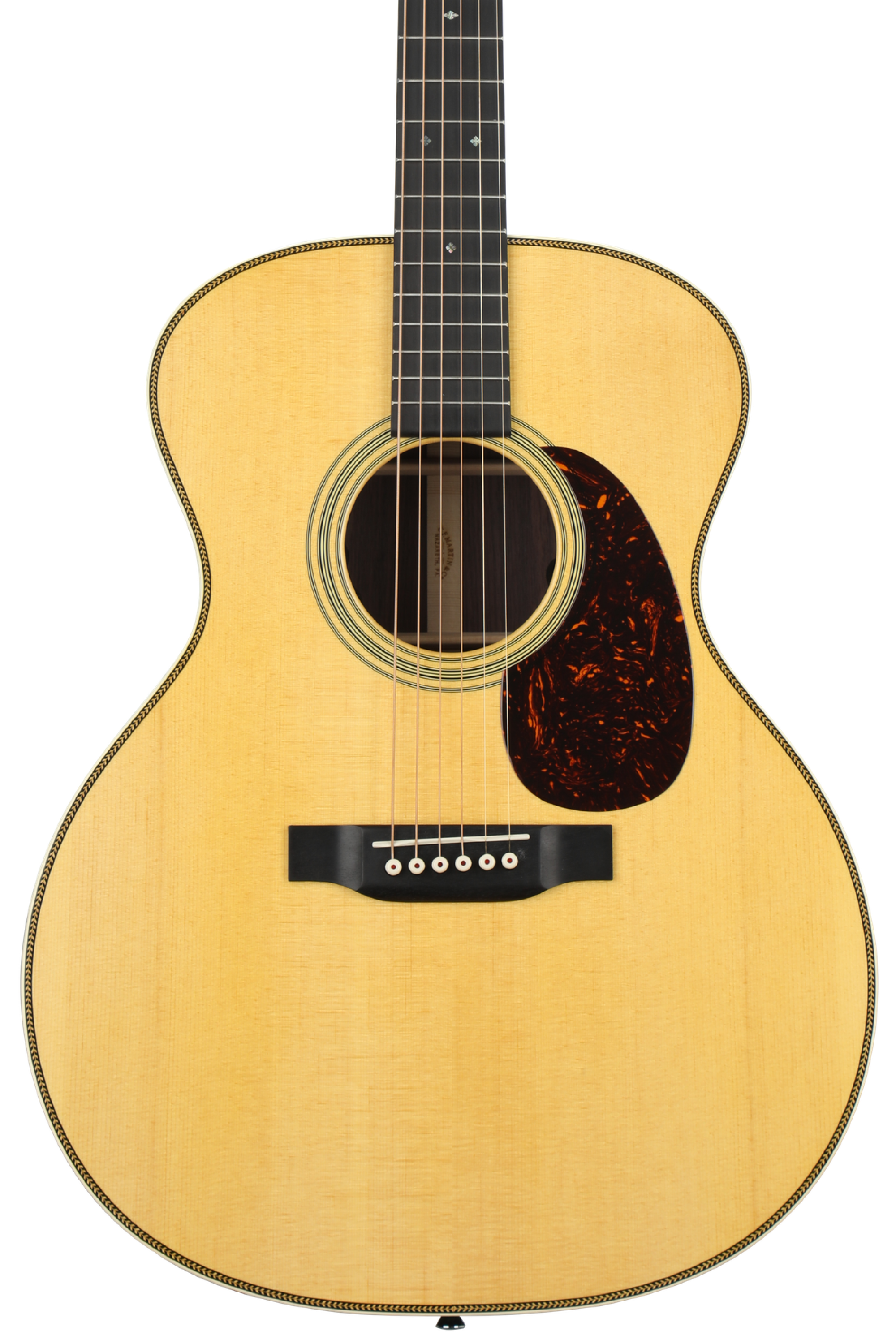 Martin GP-28E - Natural with Fishman Aura VT Enhance Electronics