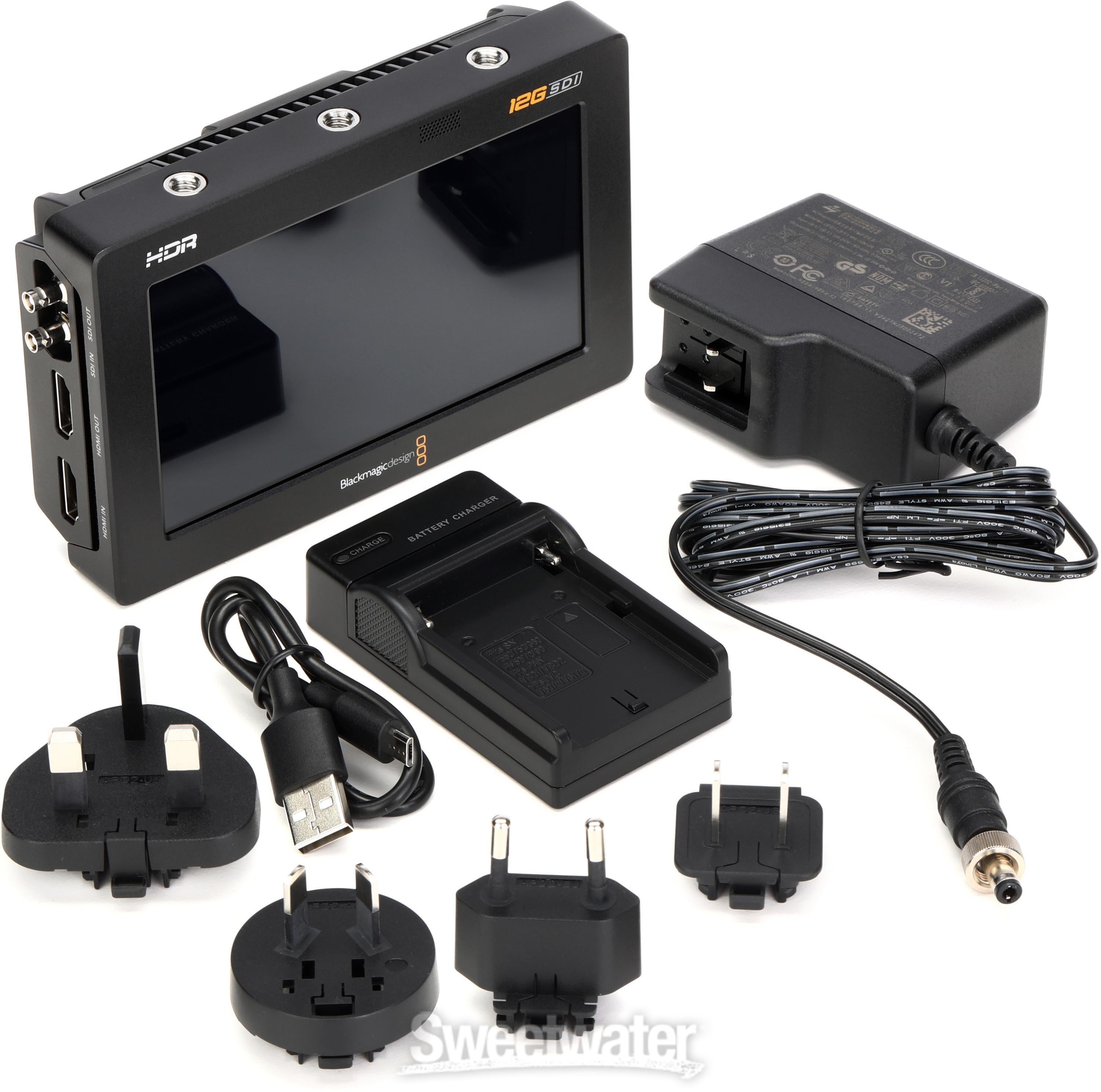 Blackmagic Design Video Assist 5-inch 12G HDR Portable Monitor