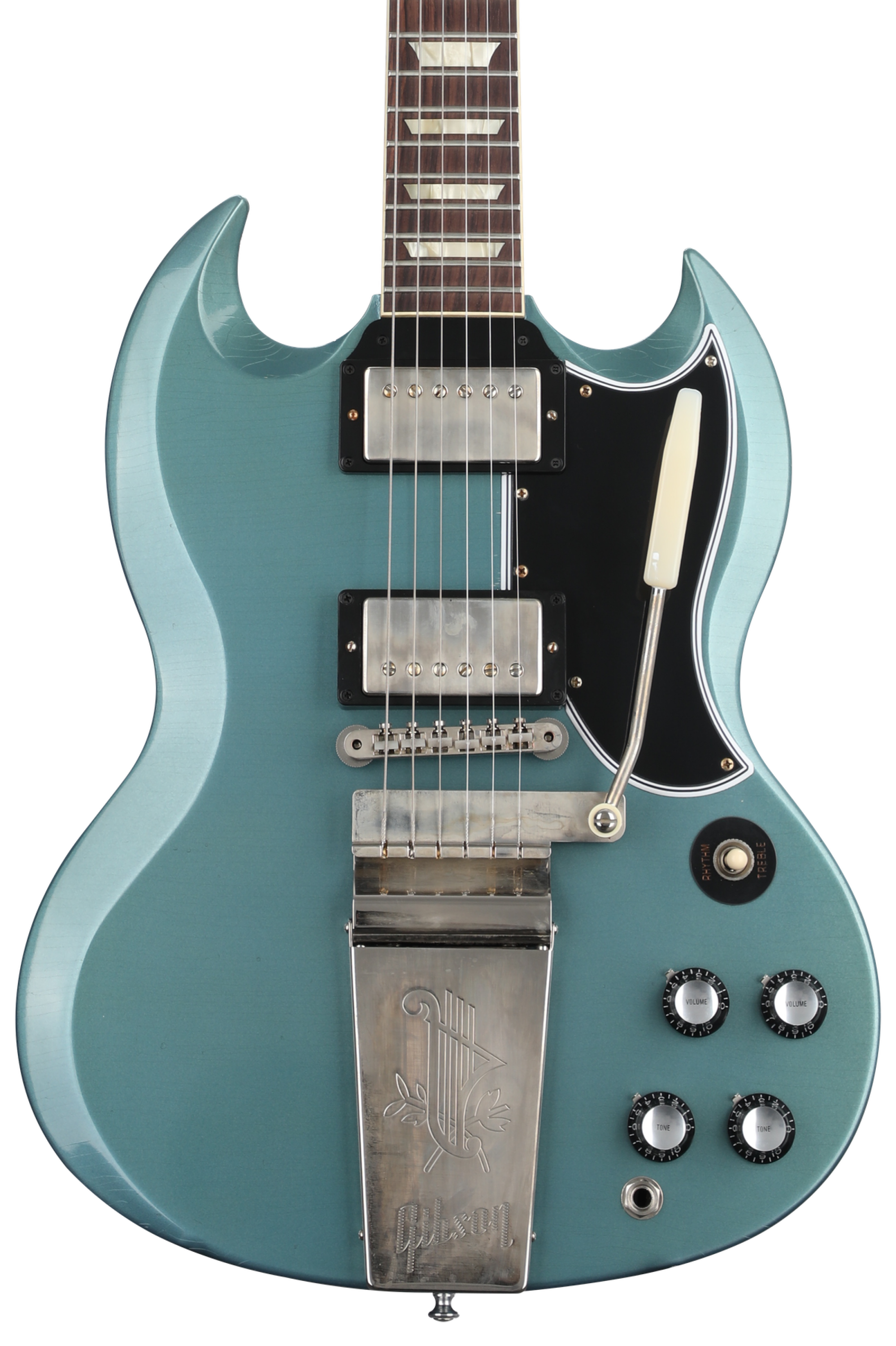 Epiphone sg custom pelham blue deals