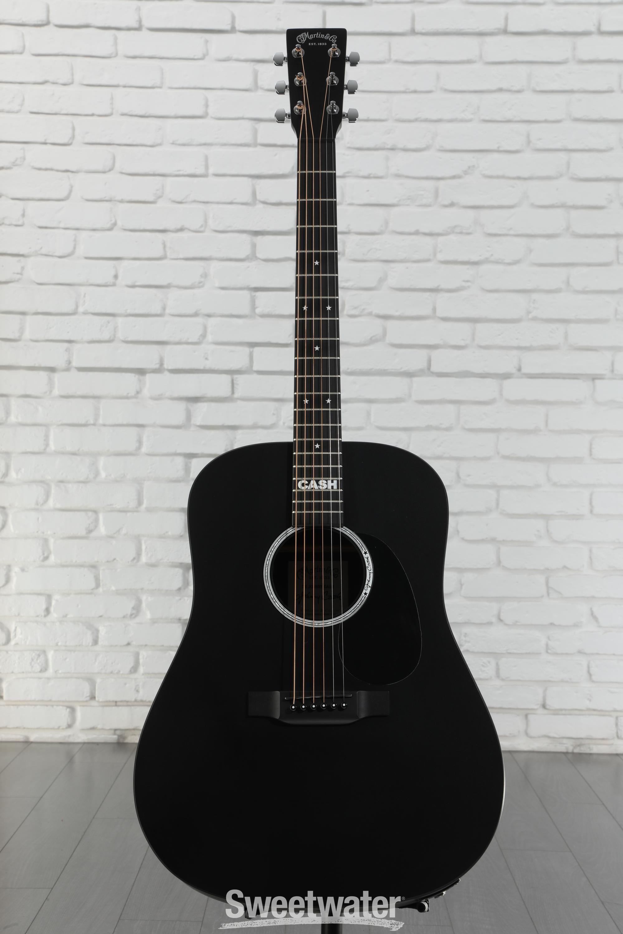 Martin DX Johnny Cash - Jet Black | Sweetwater
