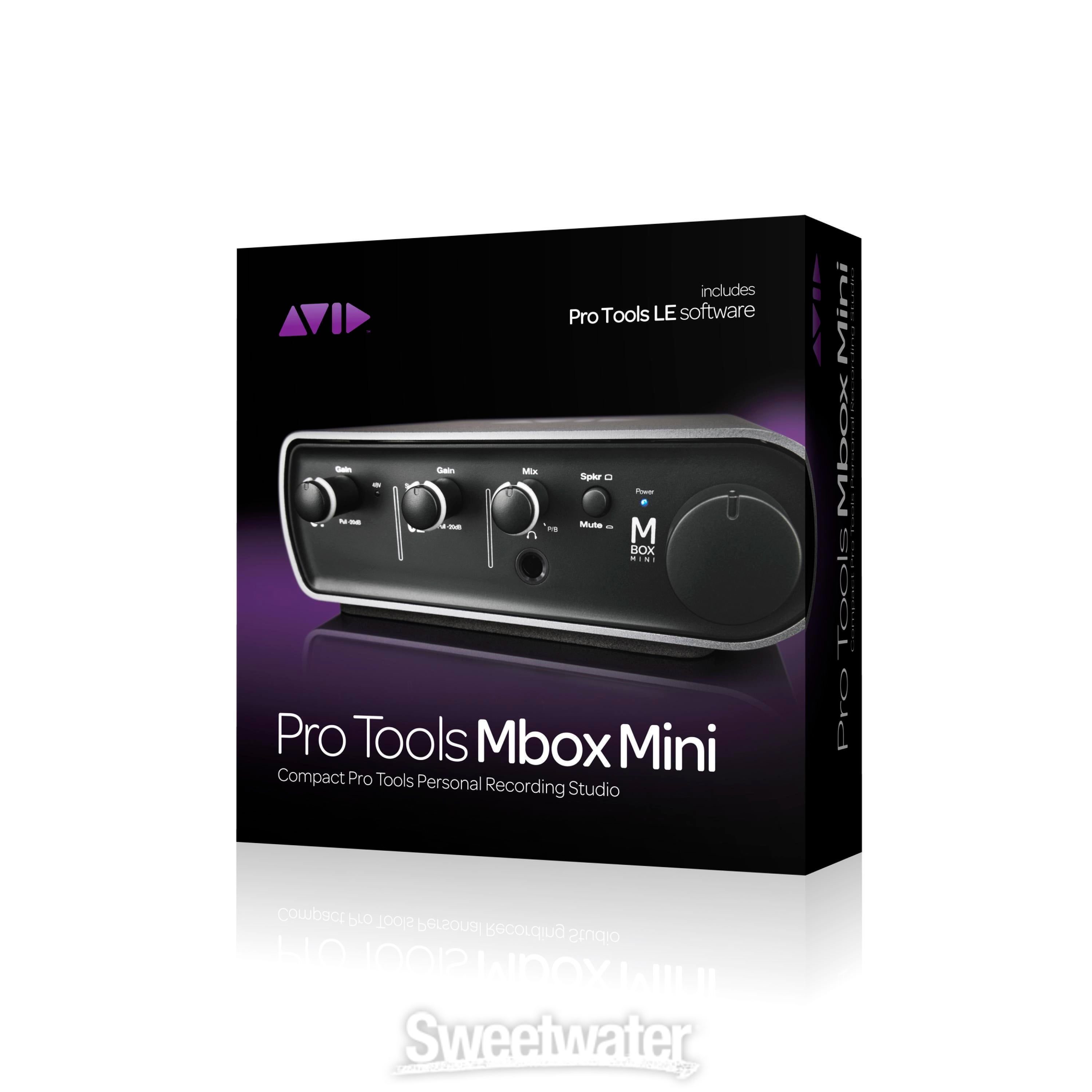 Avid Pro Tools Mbox Mini - Mbox Mini with Pro Tools LE v8 | Sweetwater