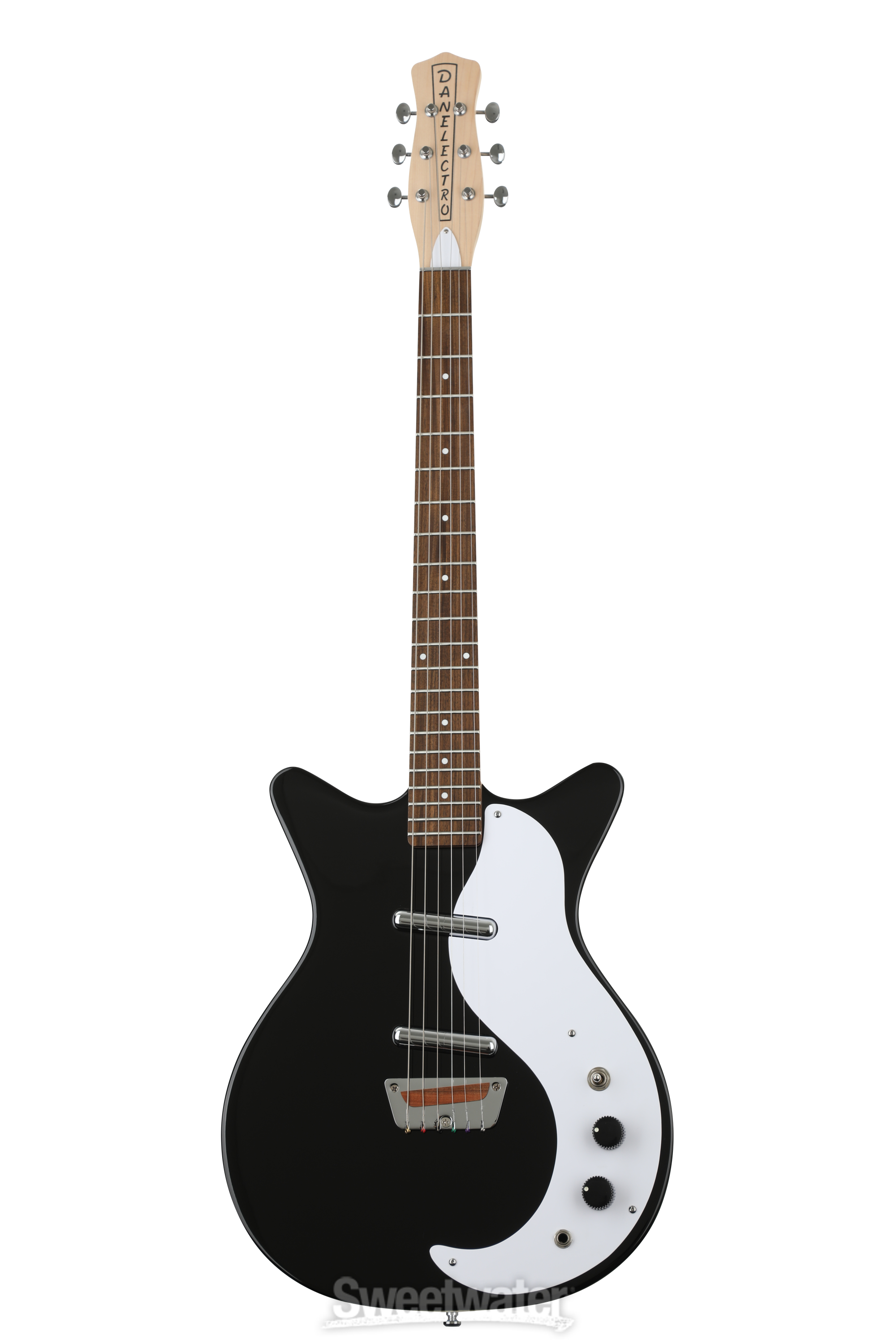 Danelectro Stock '59 Electric Guitar - Black | Sweetwater