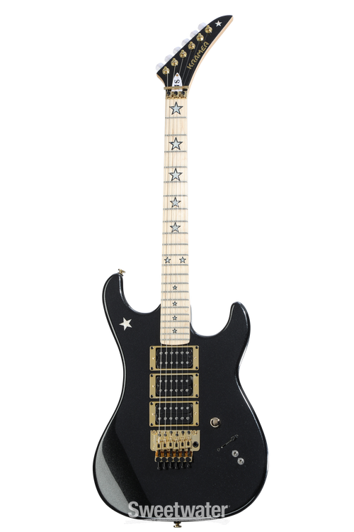 Kramer Jersey Star Electric Guitar - Black Pearl | Sweetwater