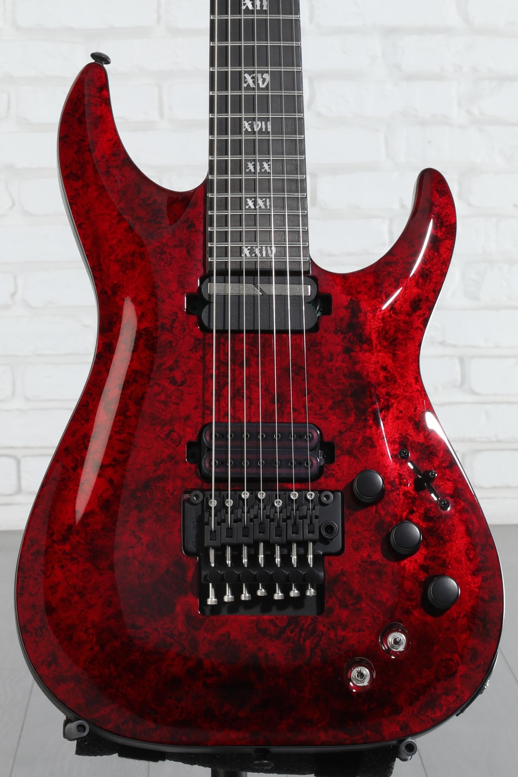 Schecter C-7 FR-S Apocalypse Electric Guitar - Red Reign