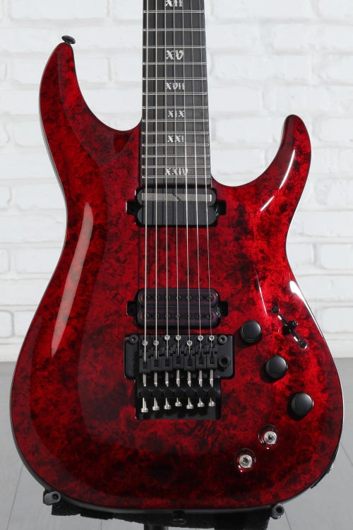 Schecter C-7 FR-S Apocalypse Electric Guitar - Red Reign
