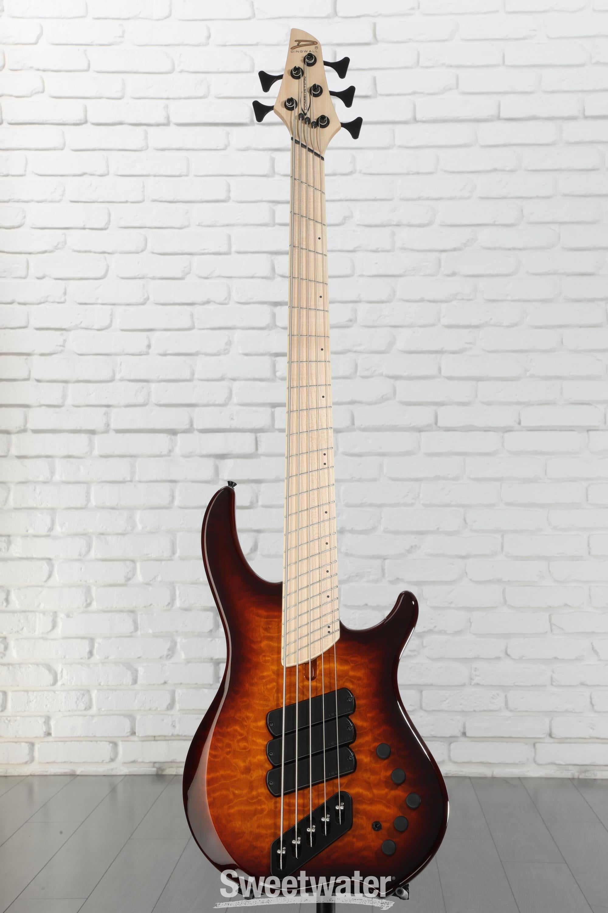 【美品】Dingwall Combustion 5st Dingwall Guitars Combustion 5-string Electric Bass - Vintage