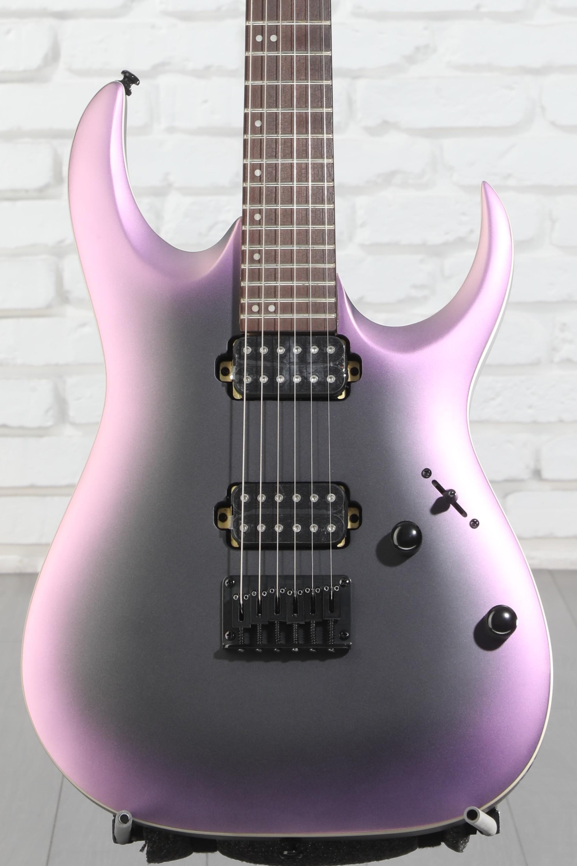 Ibanez Standard RGA42EX Electric Guitar - Black Aurora Burst Matte