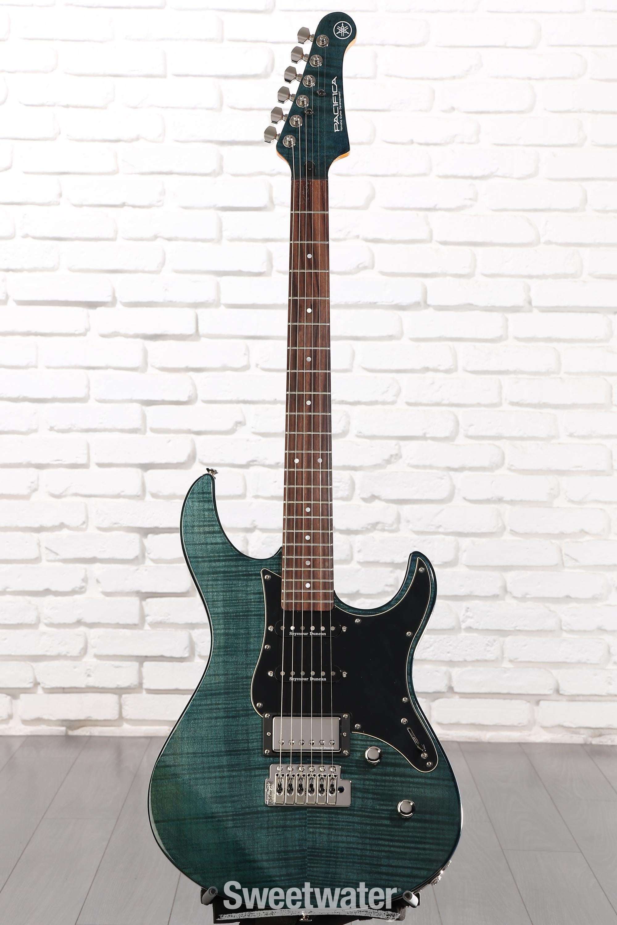ギター YAMAHA PACIFICA PAC612VIIFM TBL Amazon.com: Yamaha Pacifica PAC612VIIFM Limited Edition Electric