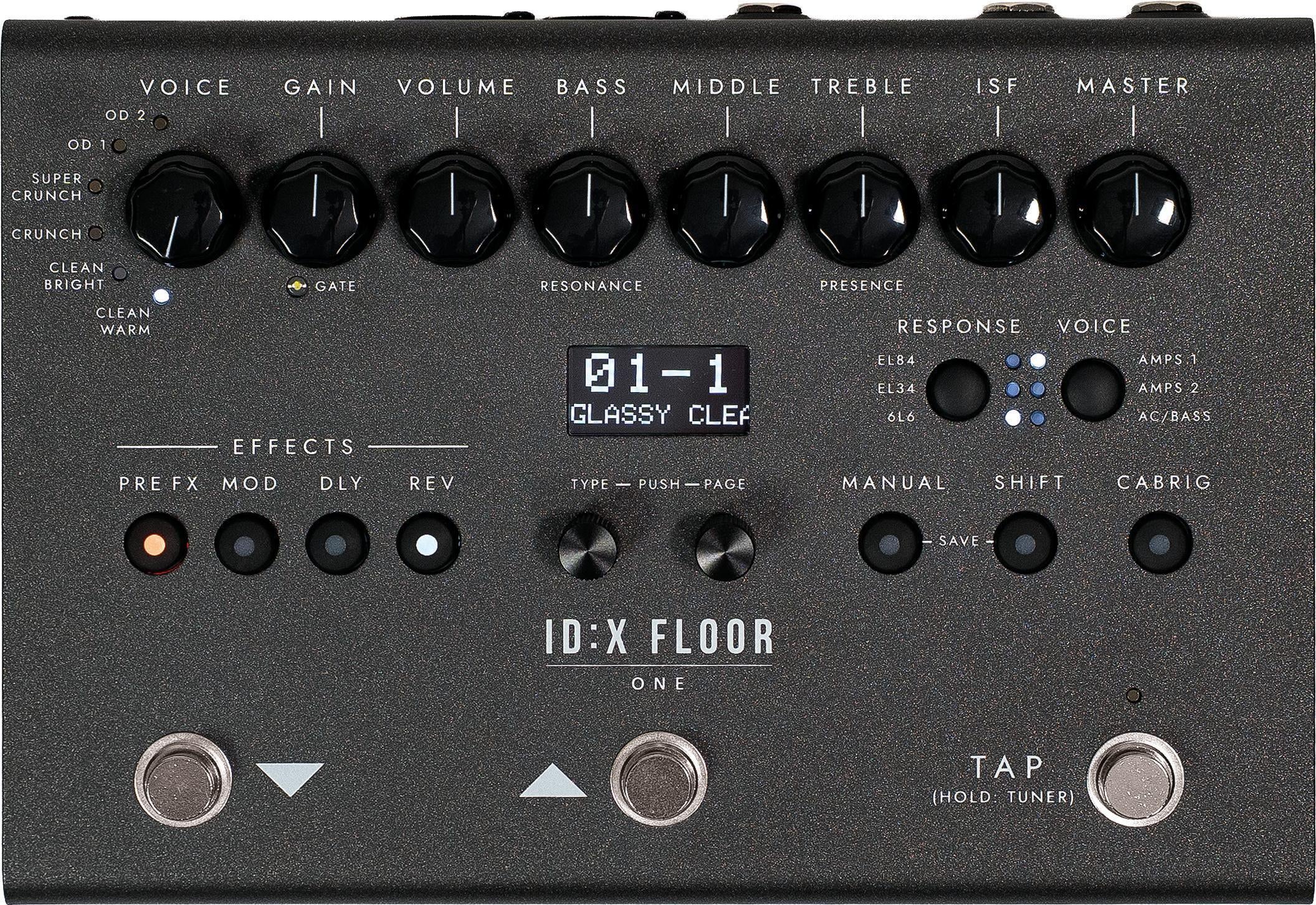 Blackstar ID:X Floor One Floorboard Multi-FX Pedal | Sweetwater