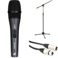 Photo of Sennheiser e 865-S Supercardioid Condenser Handheld Vocal Microphone with Stand and Cable