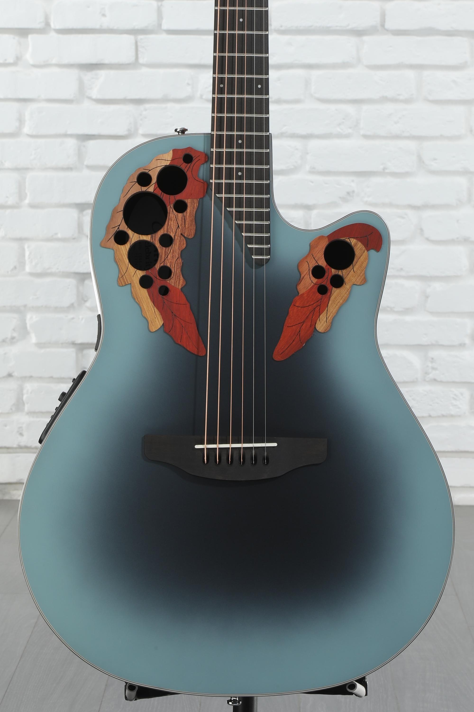 Ovation Celebrity Elite CE44-RBB Mid-Depth Acoustic-Electric