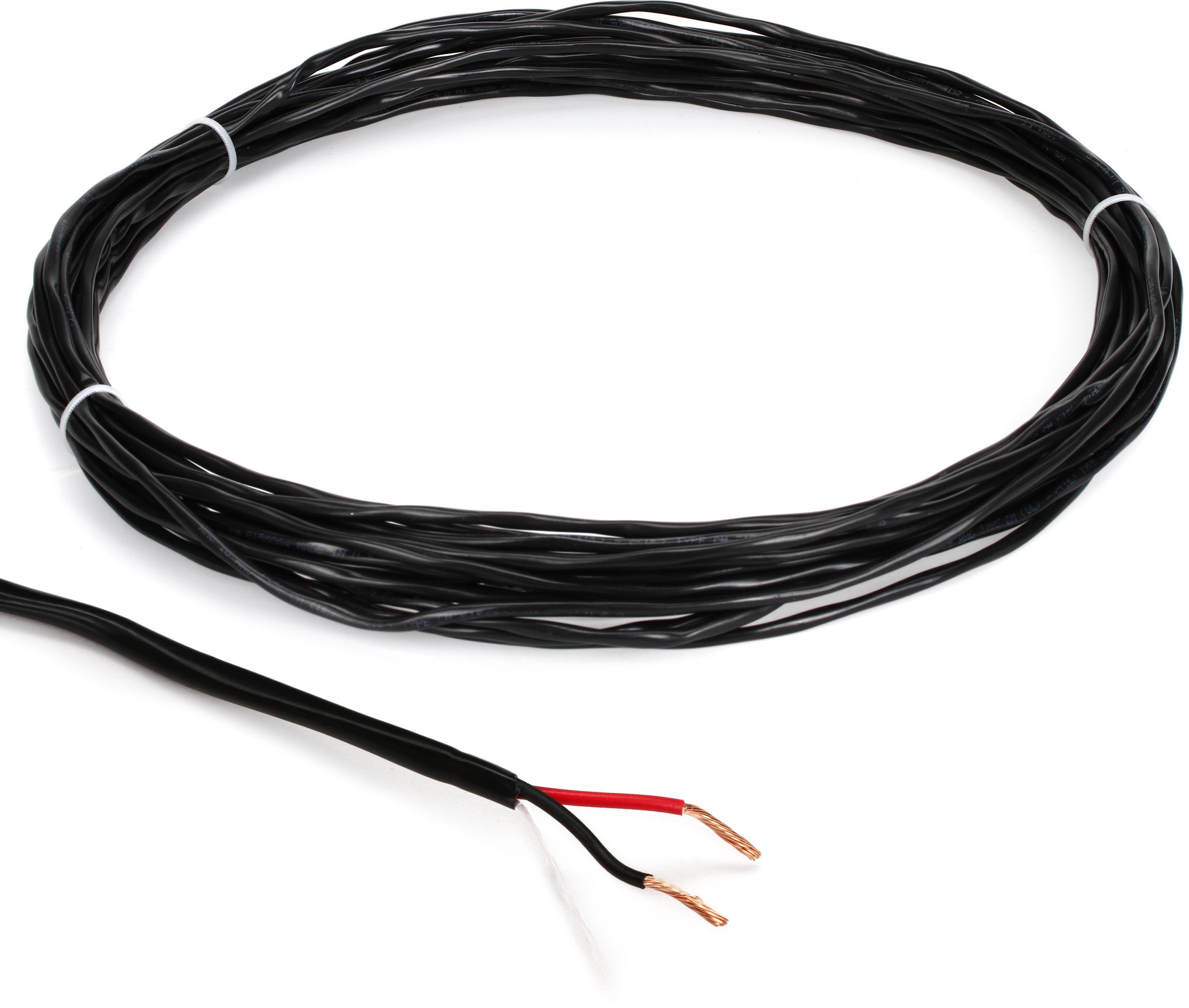 Photo of Pro Co CM-16/2.K Bulk Install Speaker Wire - Black 50 Foot