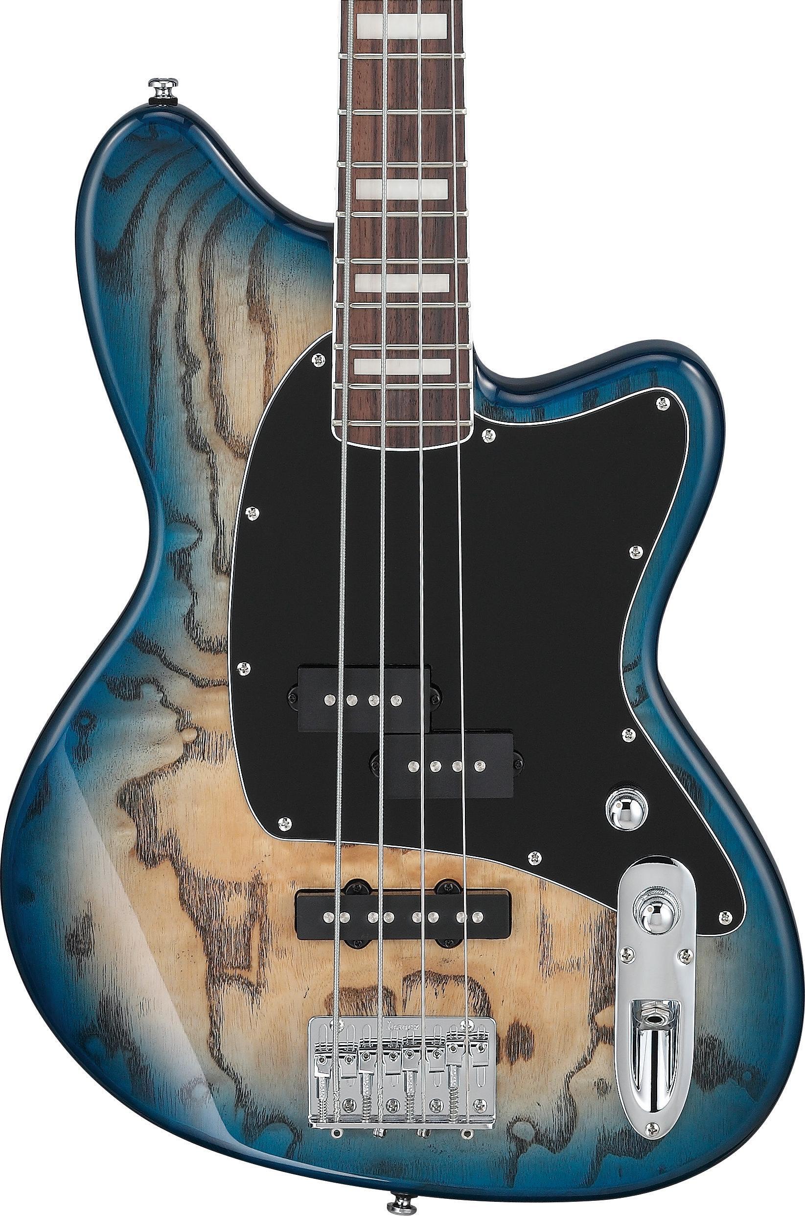 Ibanez Talman Bass Standard - Cosmic Blue Starburst | Sweetwater