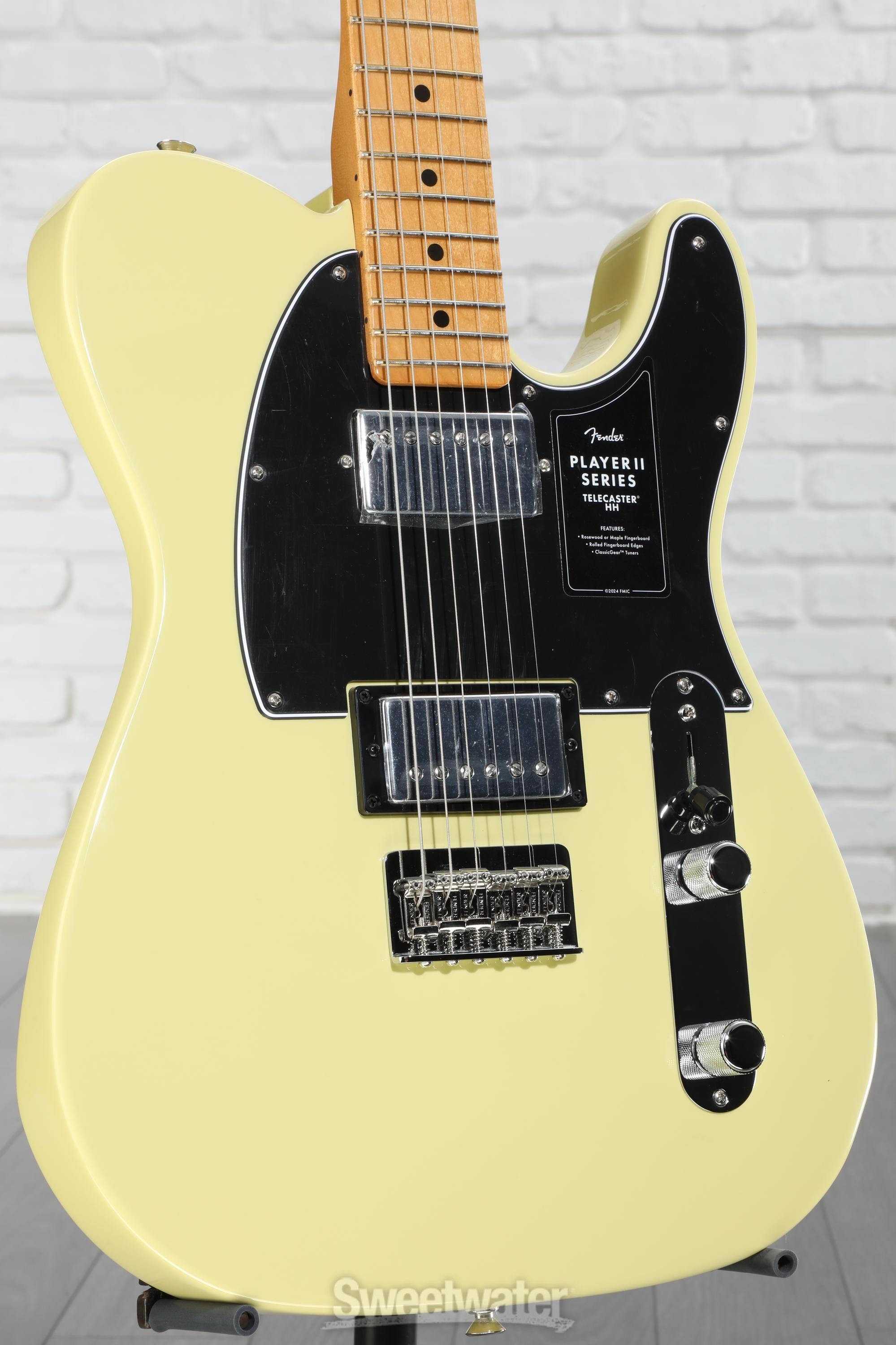 Fender Player II Telecaster HH Electric Guitar - Hialeah Yellow