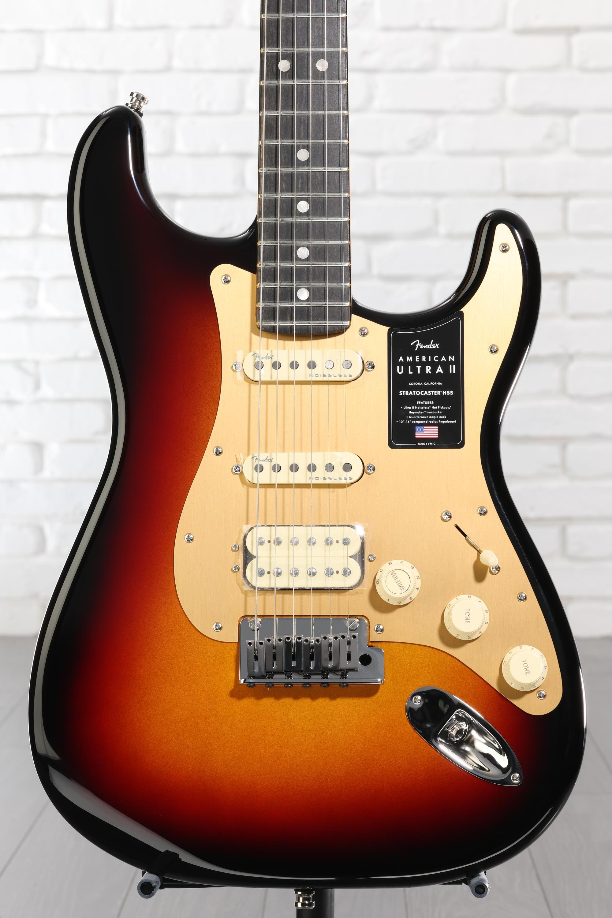 Fender American Ultra II Stratocaster HSS Electric Guitar
