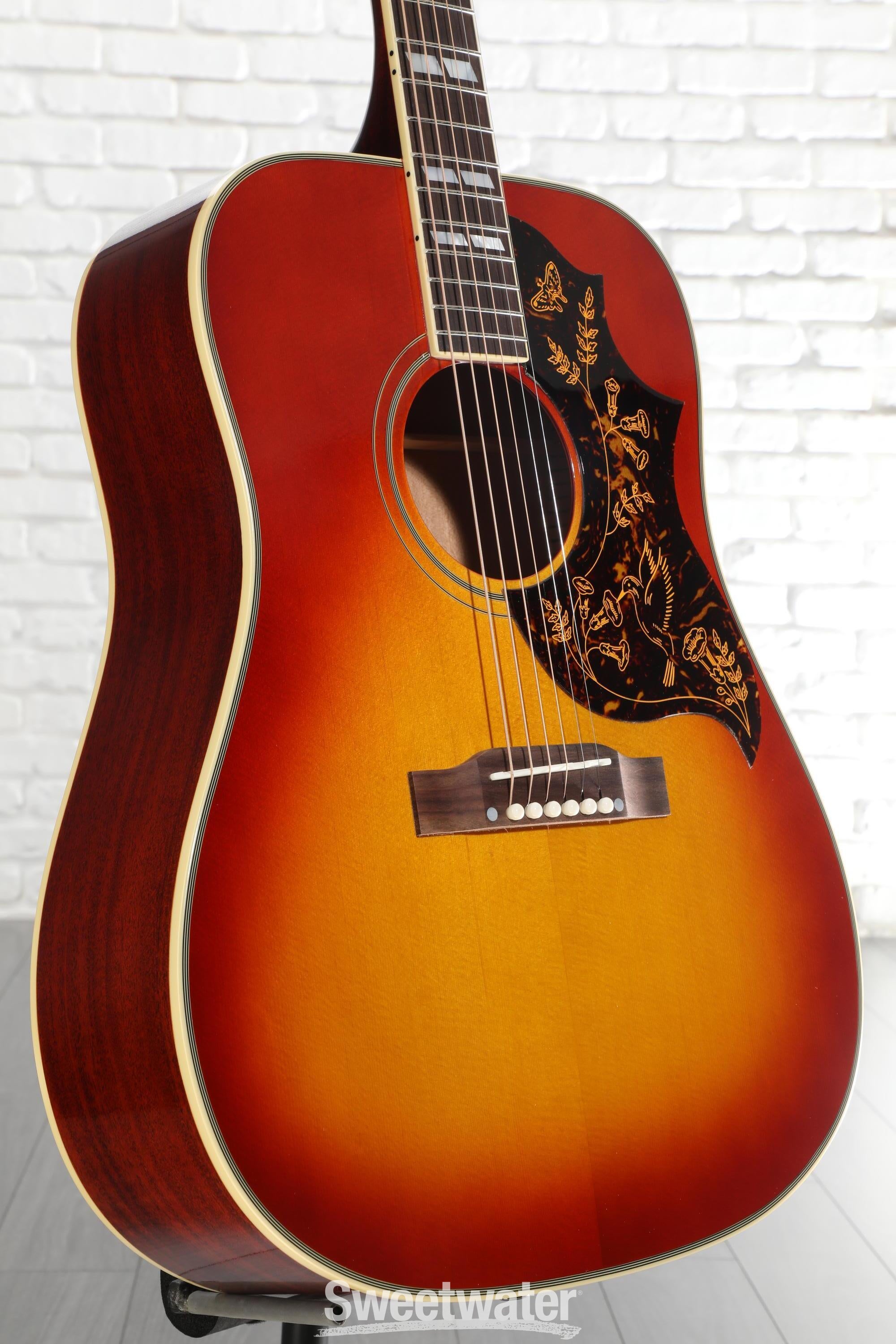Photo of Epiphone 1960 Hummingbird Reissue Acoustic-electric Guitar - Cherry Sunburst