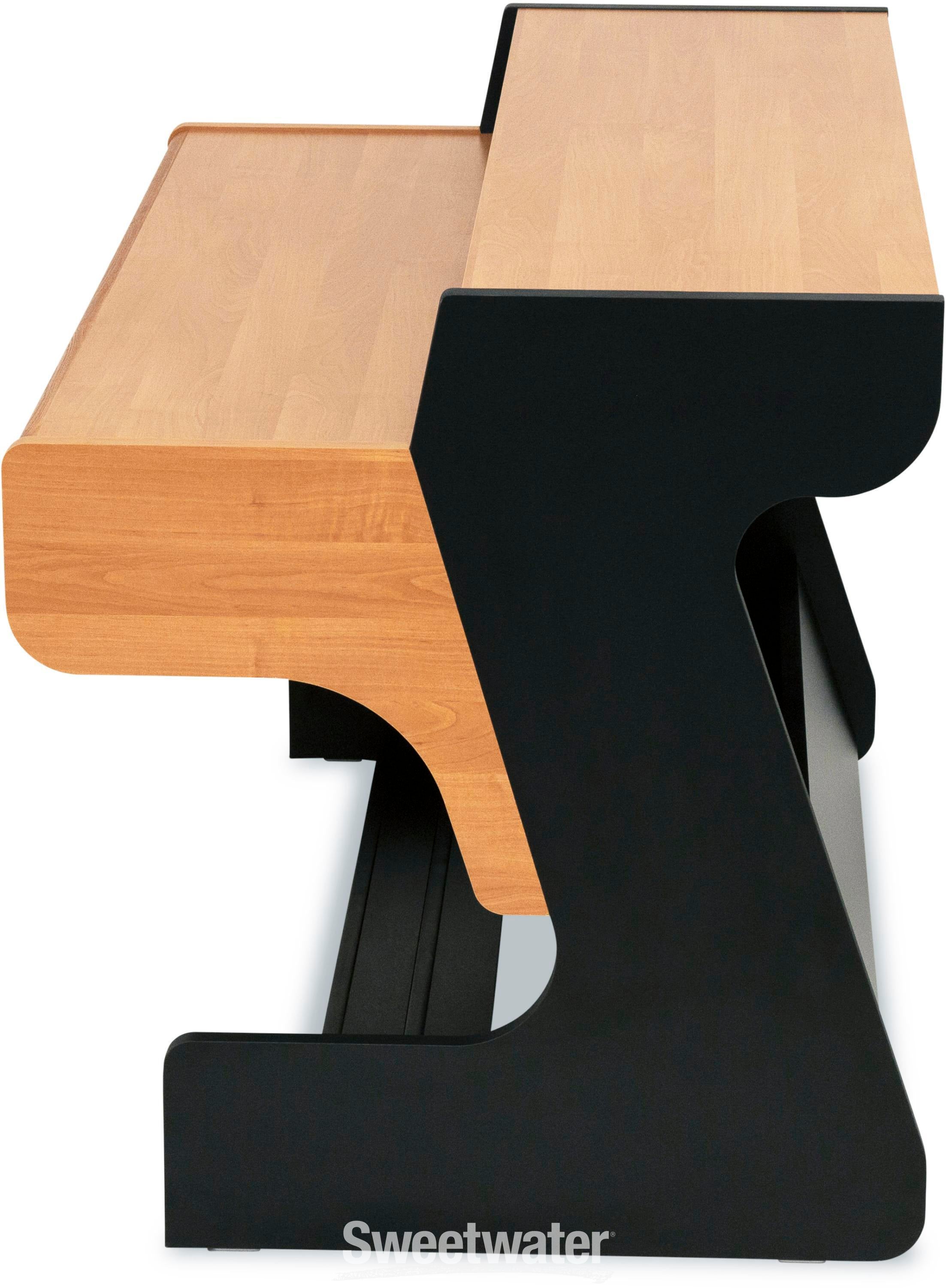 Zaor Miza 88 Flex Workstation Desk - Black Cherry | Sweetwater