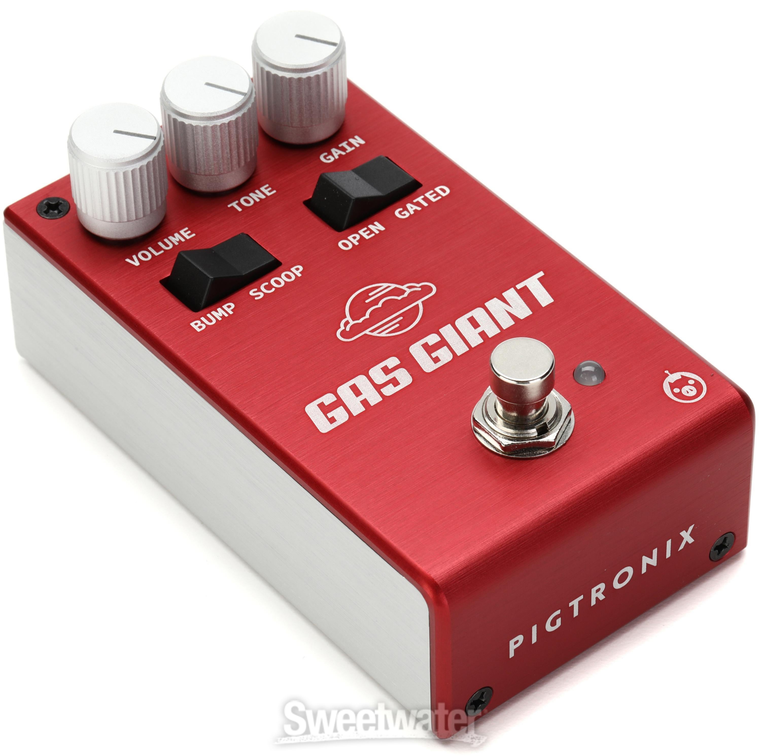 Pigtronix Gas Giant Analog Jumbo Fuzz Guitar Pedal | Sweetwater