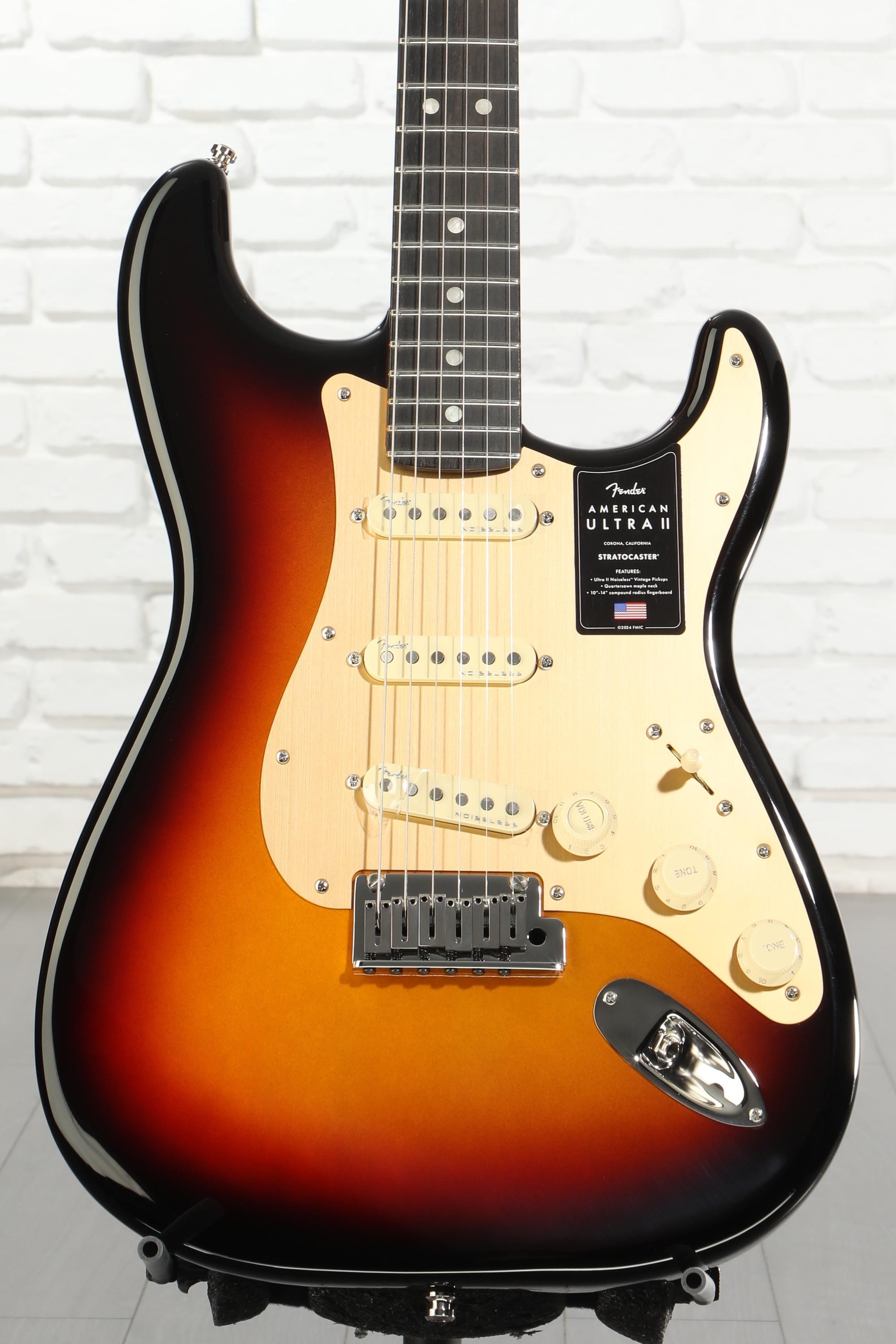 Fender American Ultra II Stratocaster Electric Guitar - Ultraburst