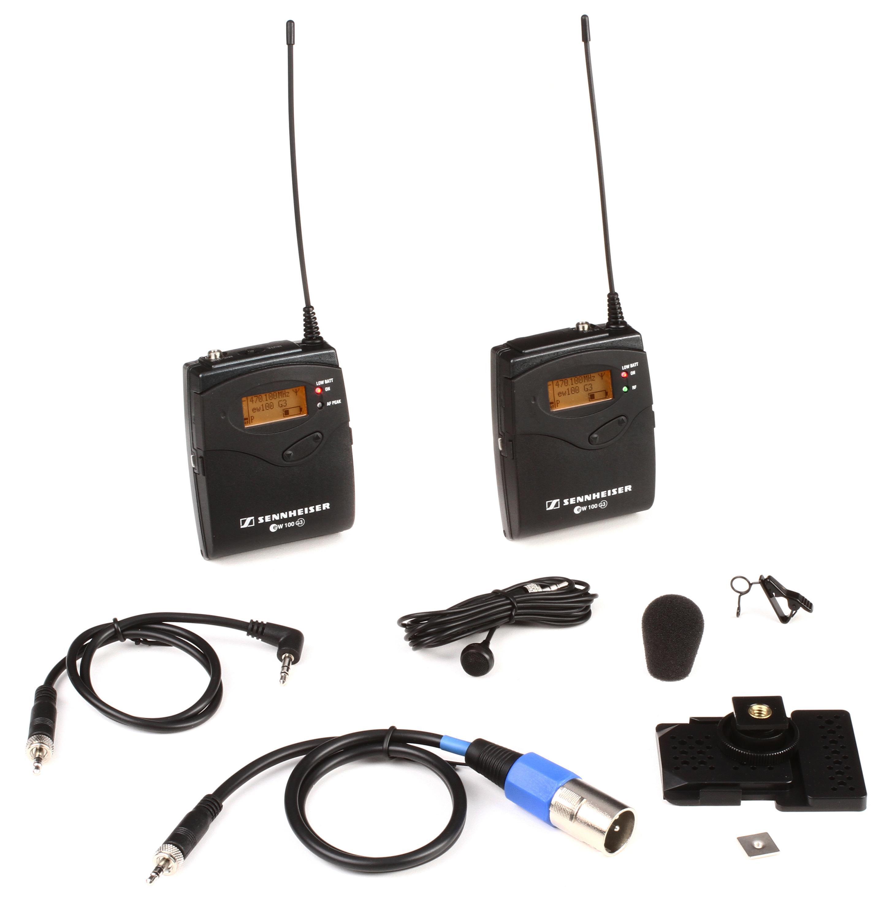 SENNHEISER ( ゼンハイザー ) / EW112-P G3 Sennheiser ew 112-p G3-A Wireless Lavalier System with Zoom F8