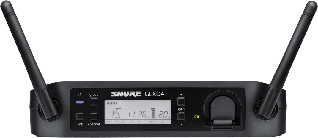 Shure GLXD4 Wireless Receiver | Sweetwater