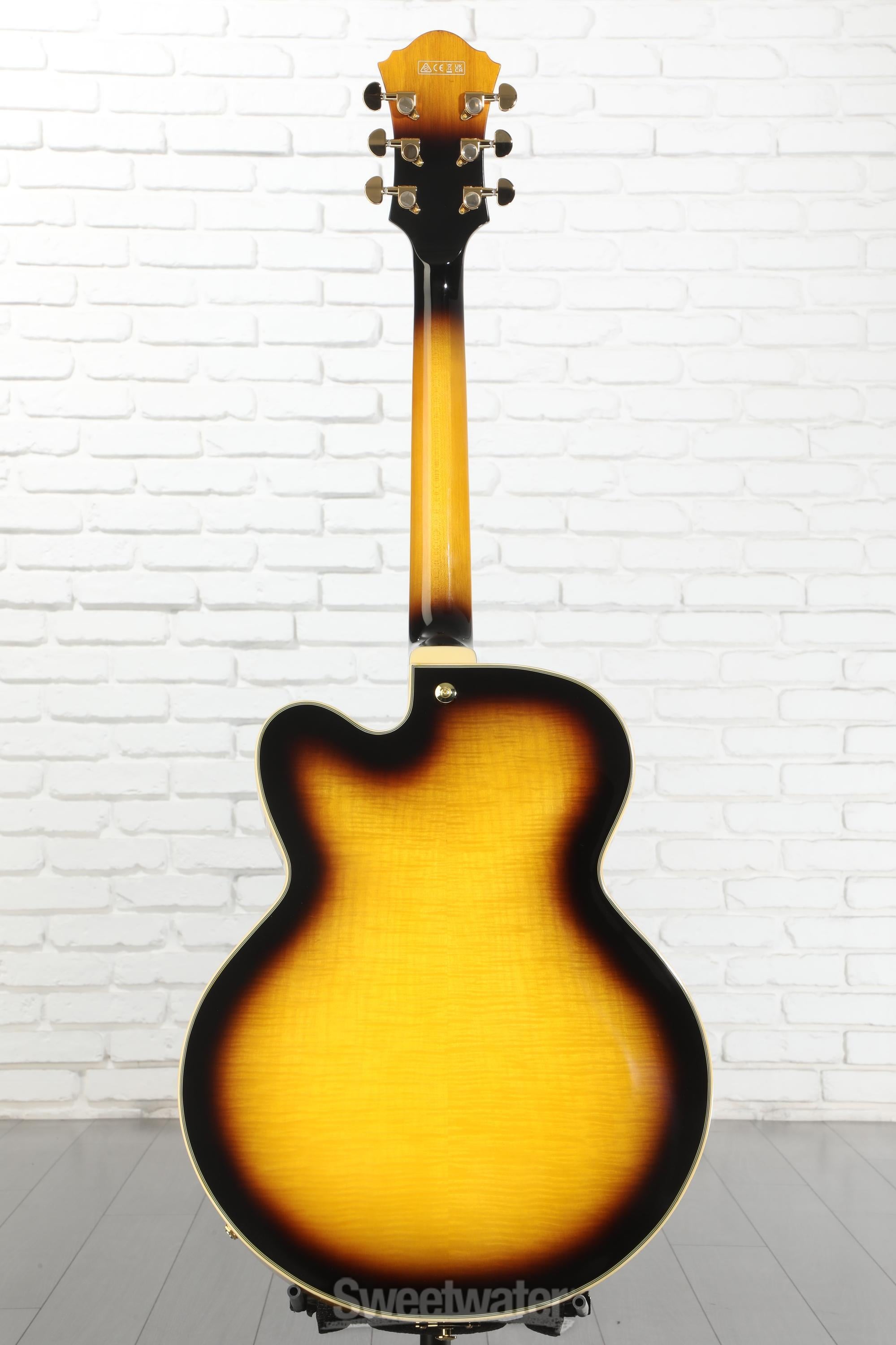 Ibanez Artcore Expressionist AF95FM - Antique Yellow Sunburst
