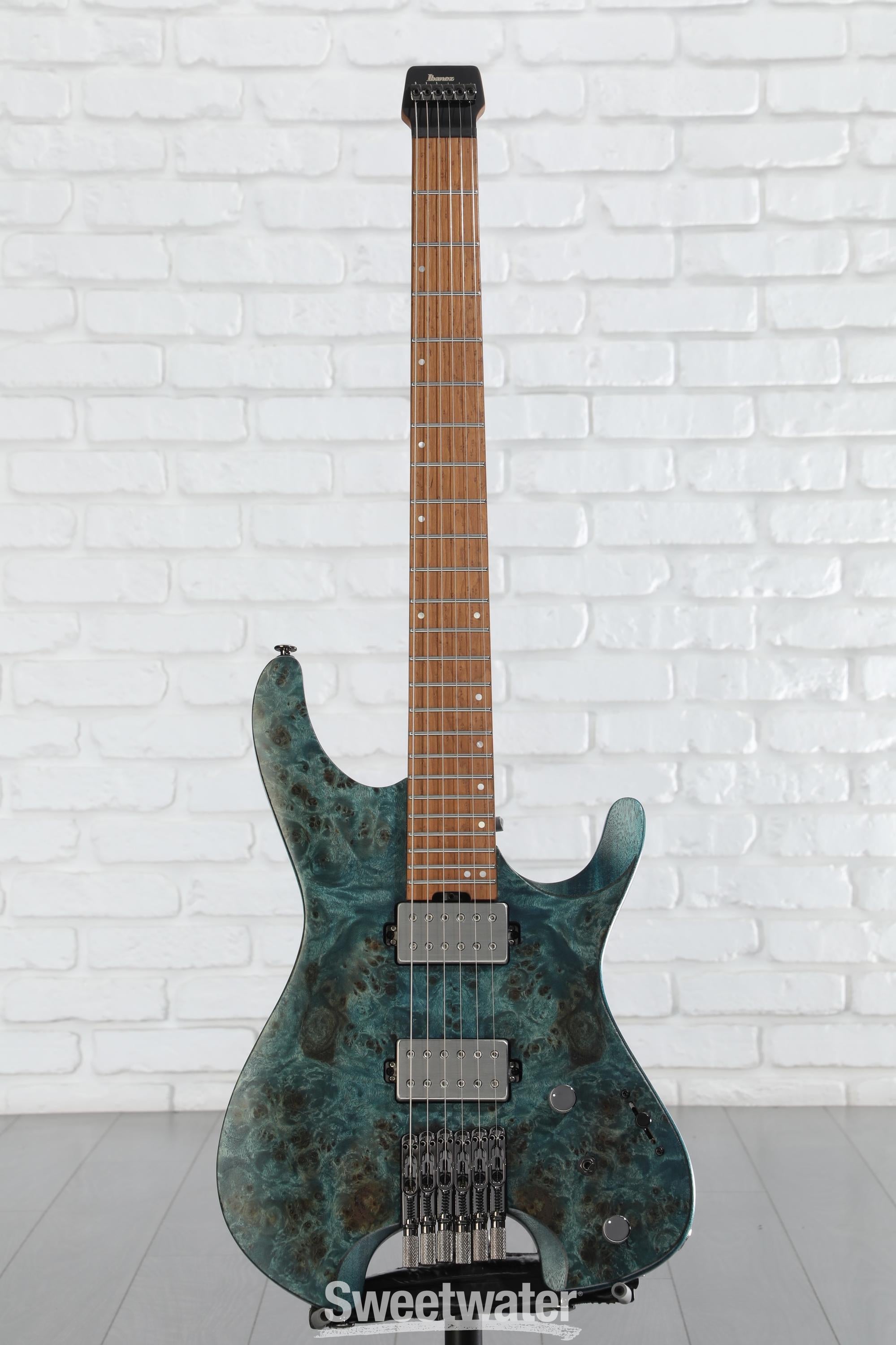 Ibanez Q52PB Electric Guitar - Cosmic Blue Low Gloss | Sweetwater