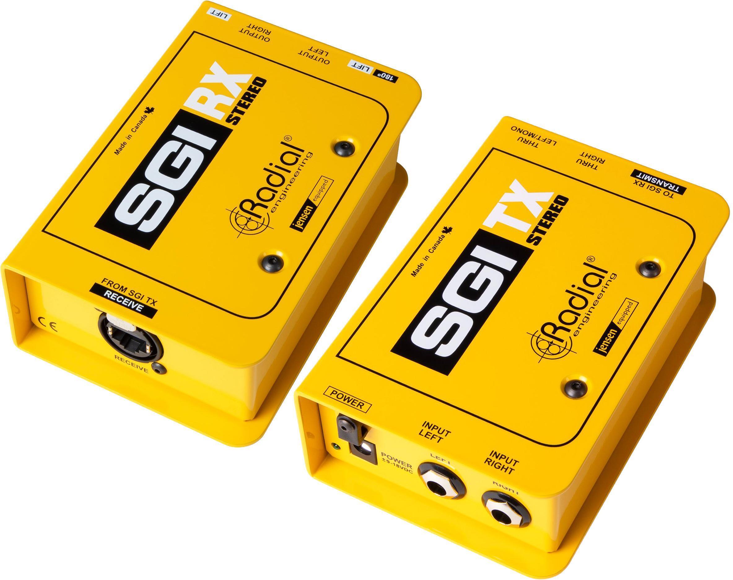 Radial SGI Stereo Instrument Line Driver System | Sweetwater