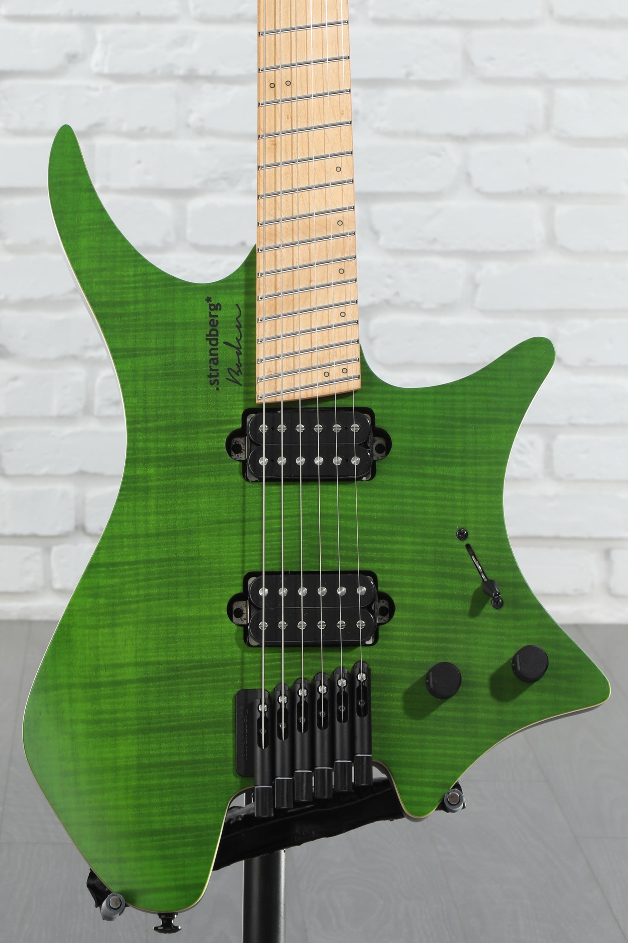 Strandberg Boden Standard NX 6 Electric Guitar - Trans Green