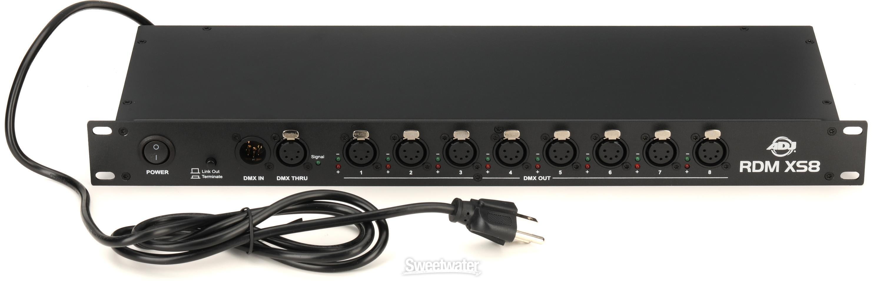 ADJ RDM XS8 DMX and RDM Data Splitter | Sweetwater