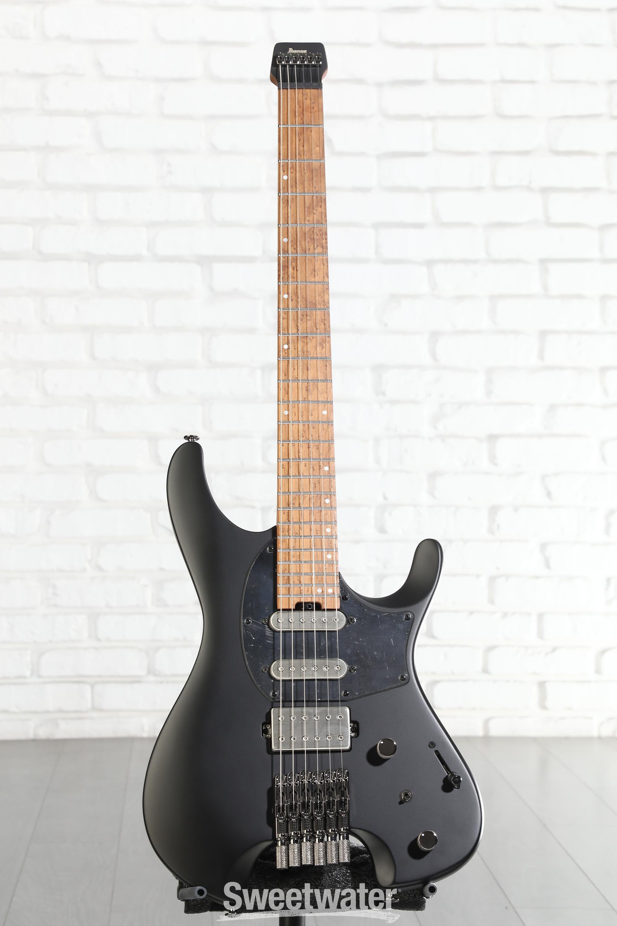 Ibanez Q54 Quest Series Solidbody Electric Guitar - Black Flat