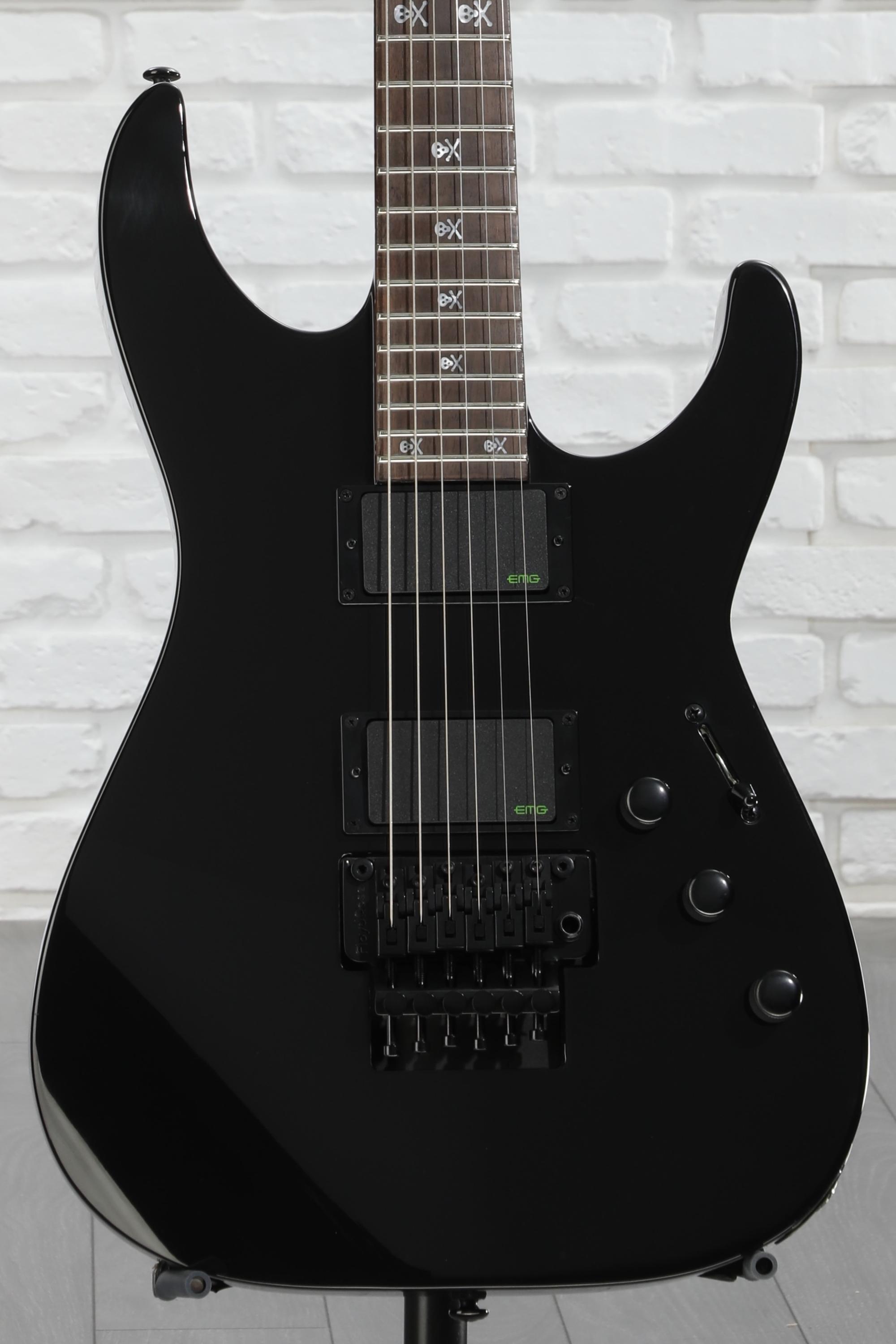 LTD KH-602 Black エレキギター ESP LTD KH-602 Kirk Hammett Signature Series Electric Guitar