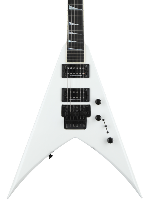 ギター Jackson King V White with Black Jackson X Series King V KVX Electric Guitar Snow White | Guitar Center