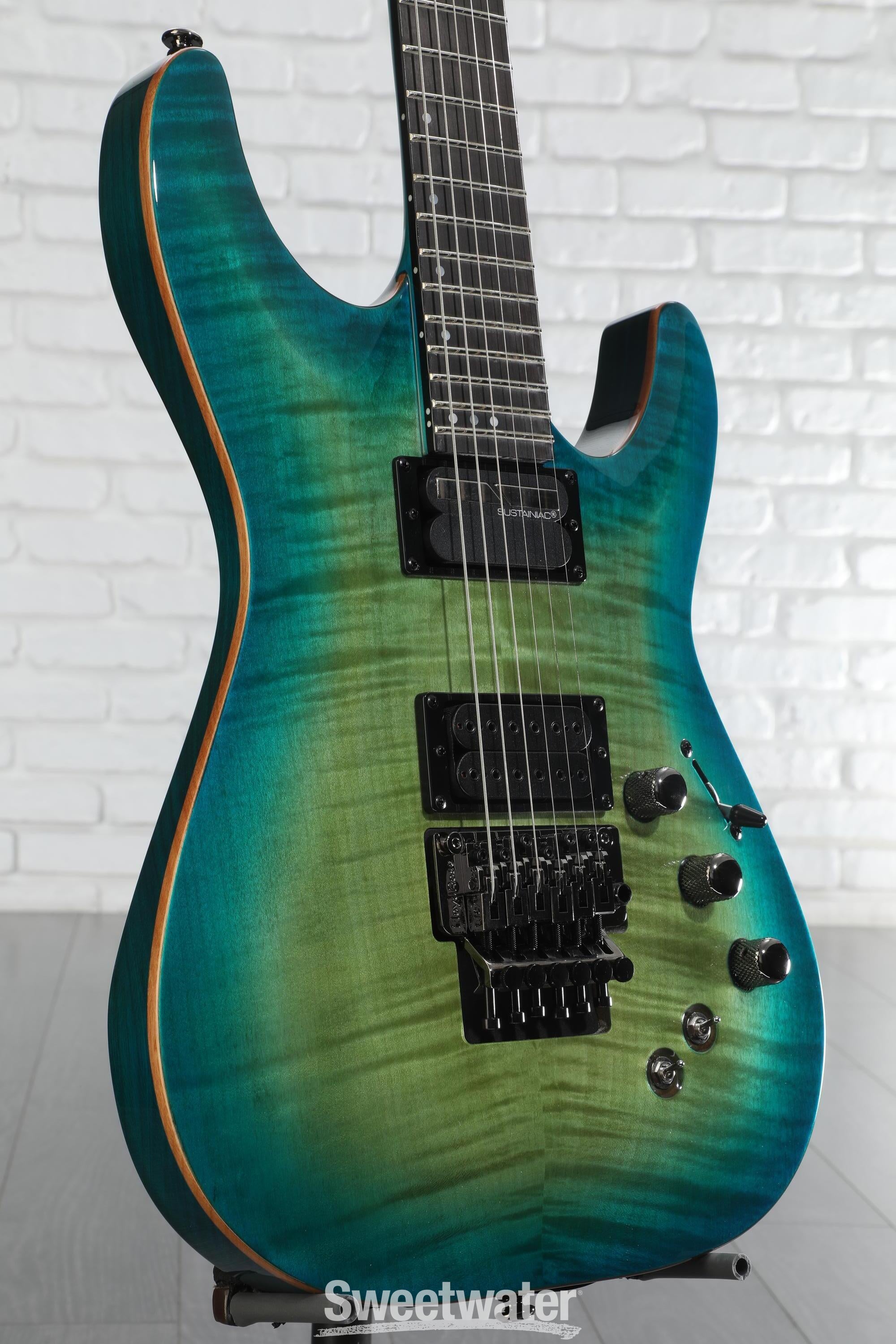 ギター Schecter BlackJack SLS Schecter Blackjack SLS C-1 FR-S - Satin Black | Sweetwater