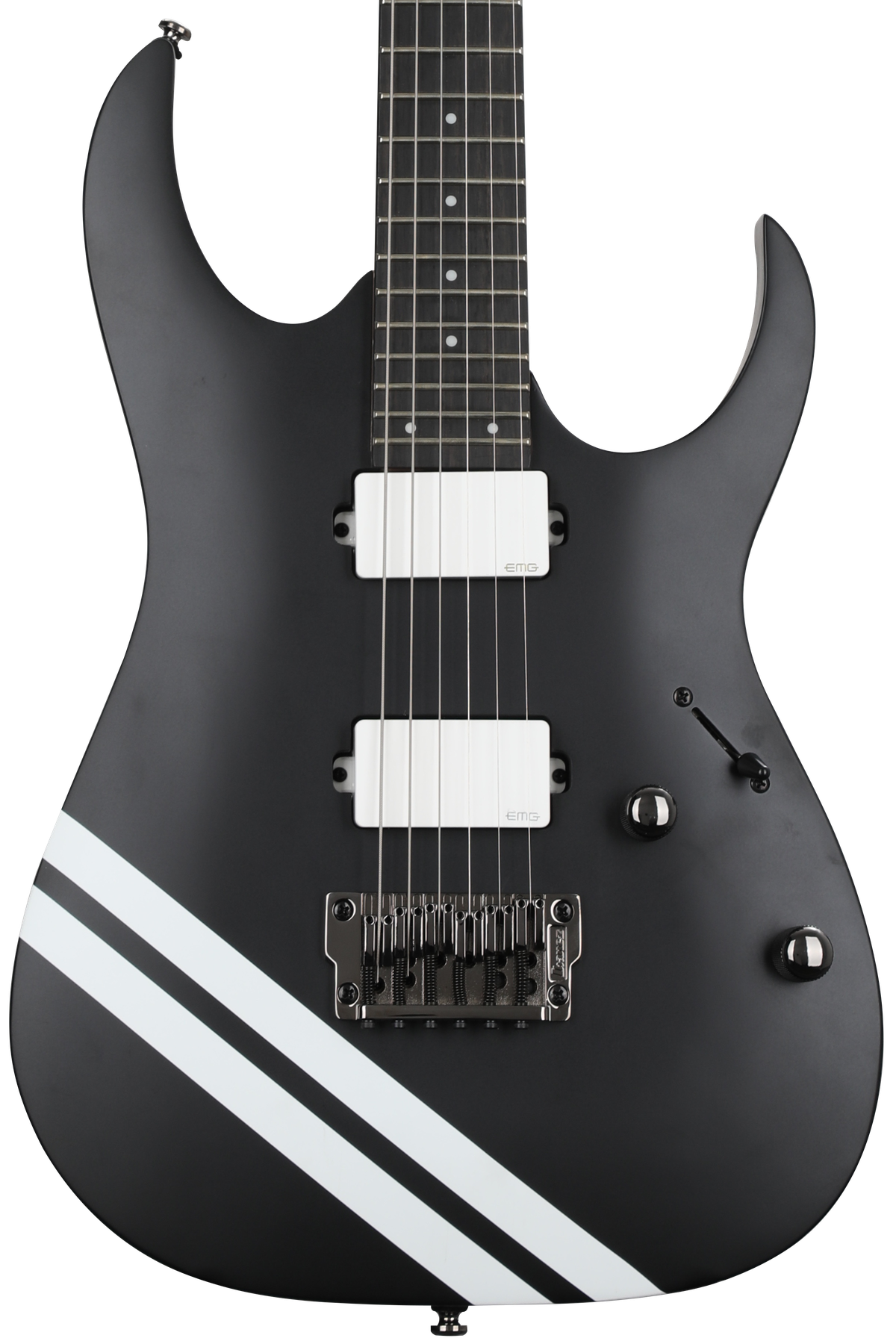 Ibanez JB Brubaker Signature JBBM30 Electric Guitar - Black Flat