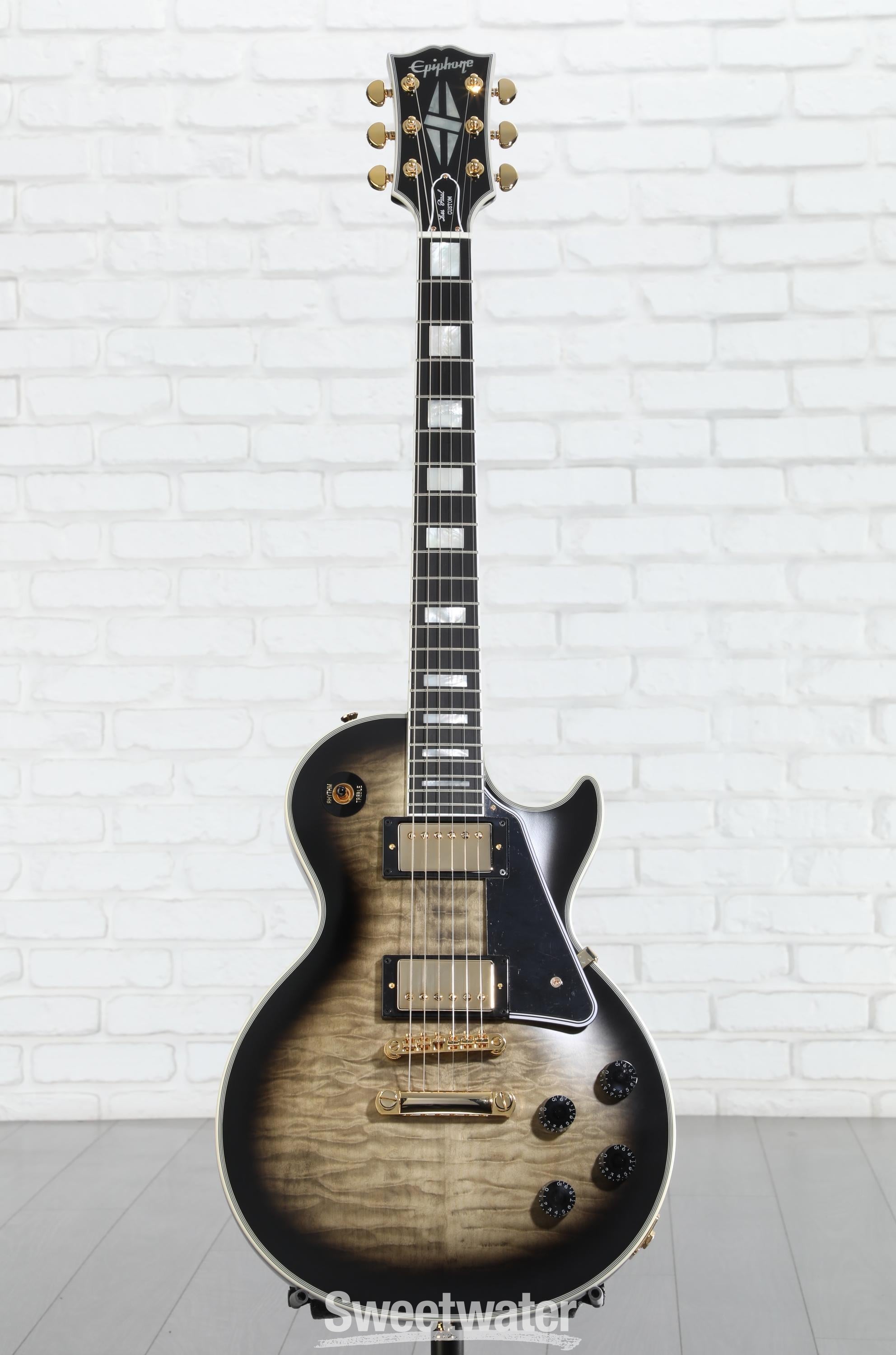 【kojiro】Epiphone les paul custom Amazon.com: Epiphone Les Paul Custom (Koa Natural) : Musical