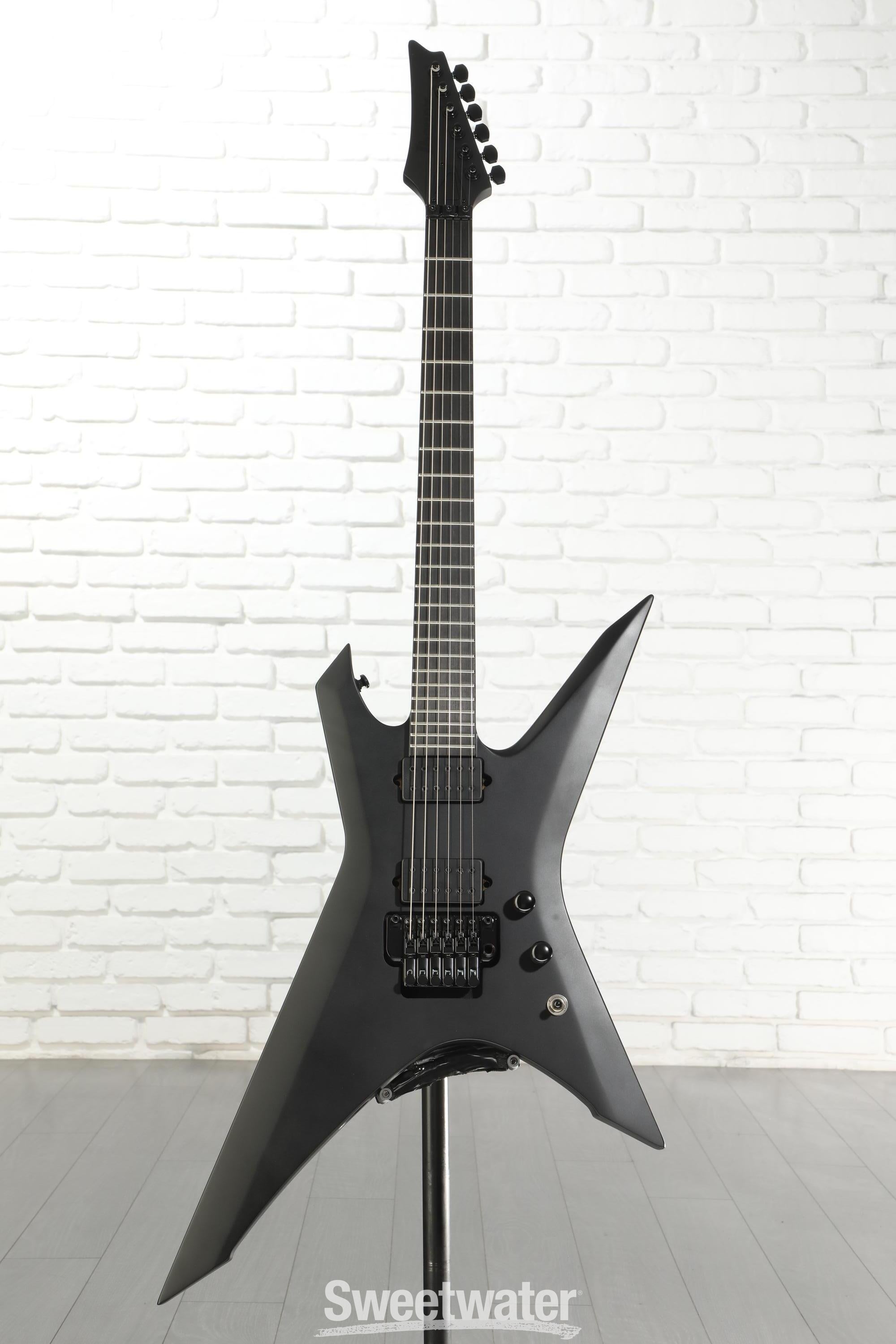 Ibanez Iron Label Xiphos - Black Flat | Sweetwater
