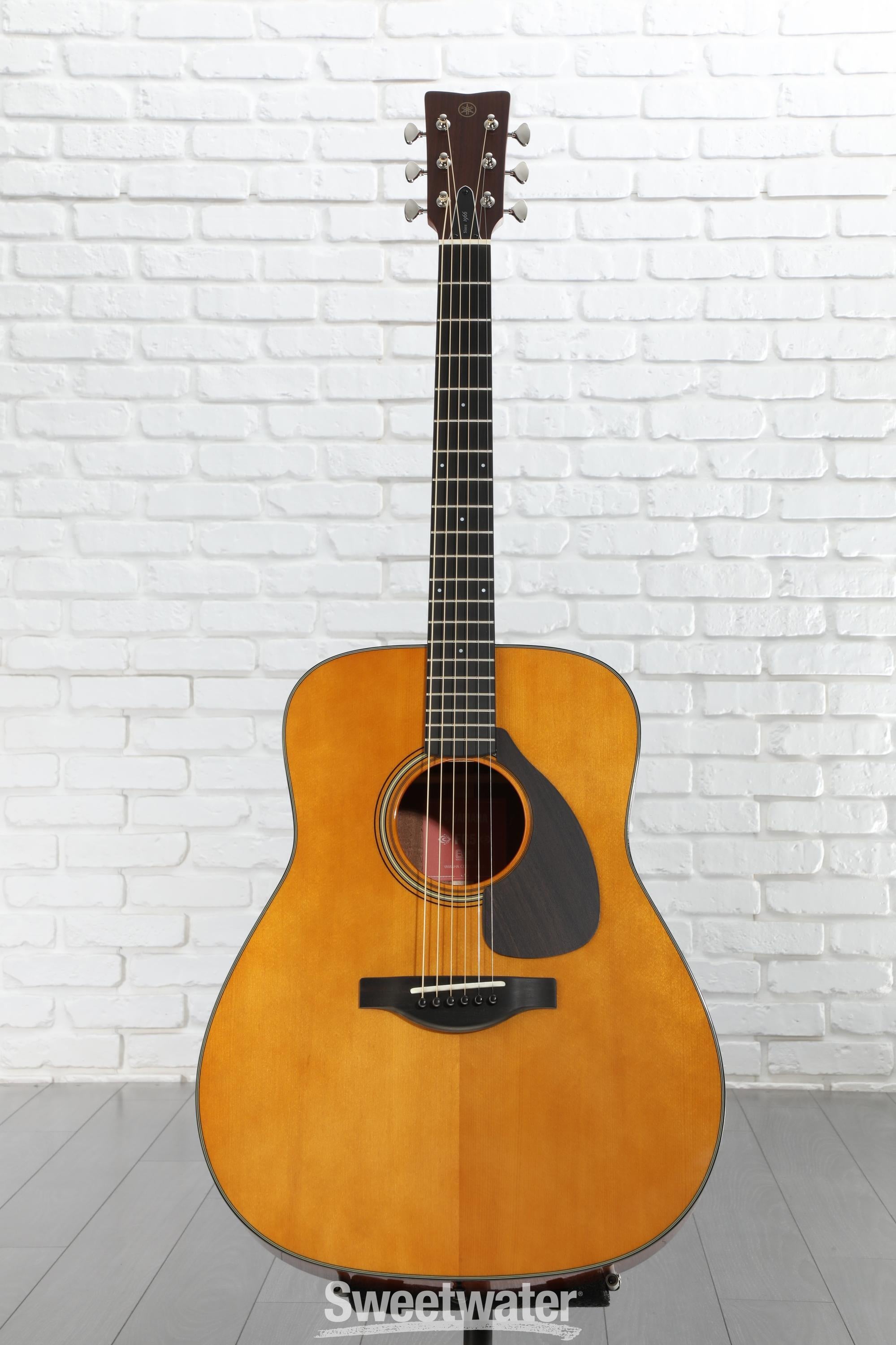 Yamaha FG5 Red Label Acoustic Guitar - Natural | Sweetwater