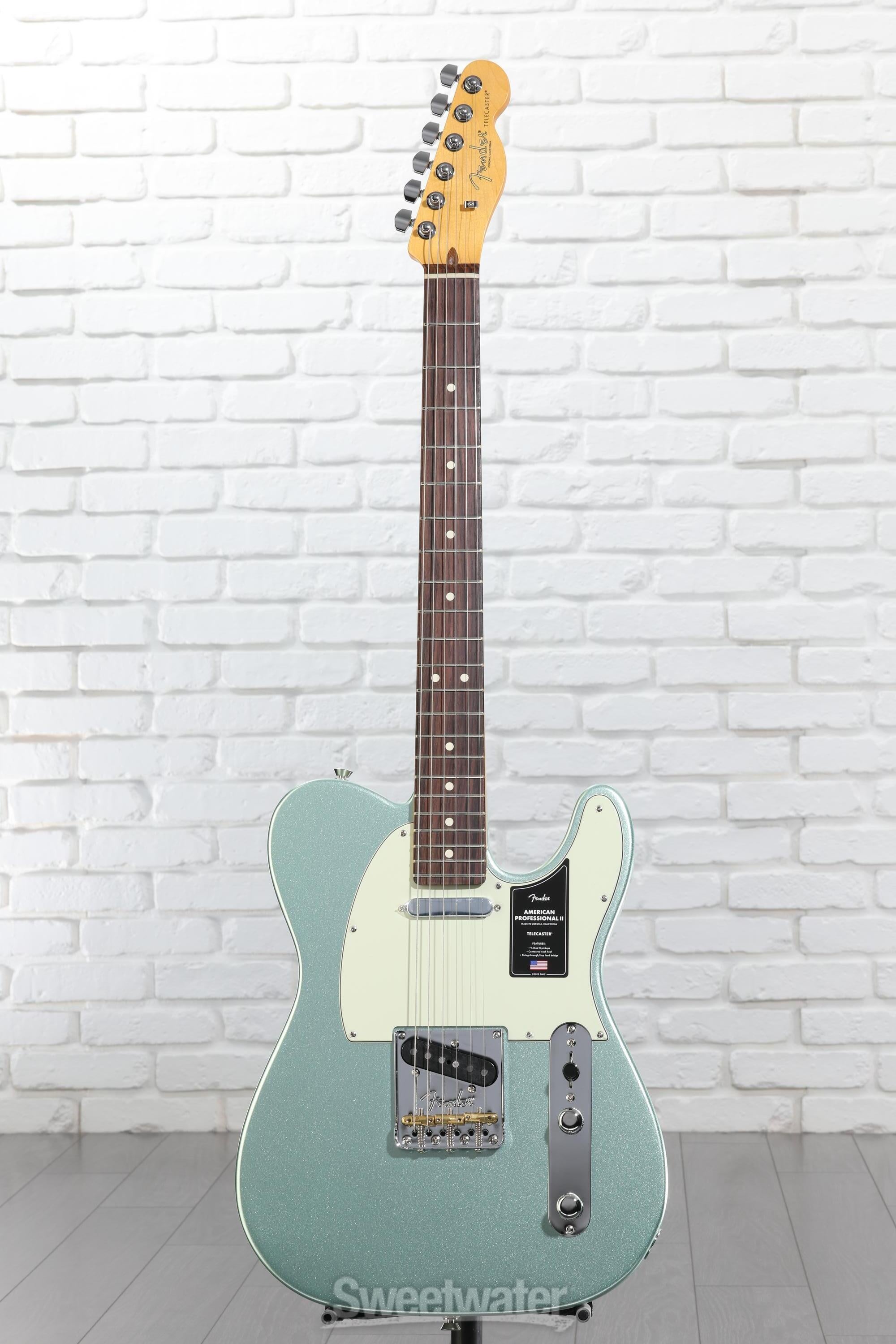Fender American Professional II Telecaster - Mystic Surf Green