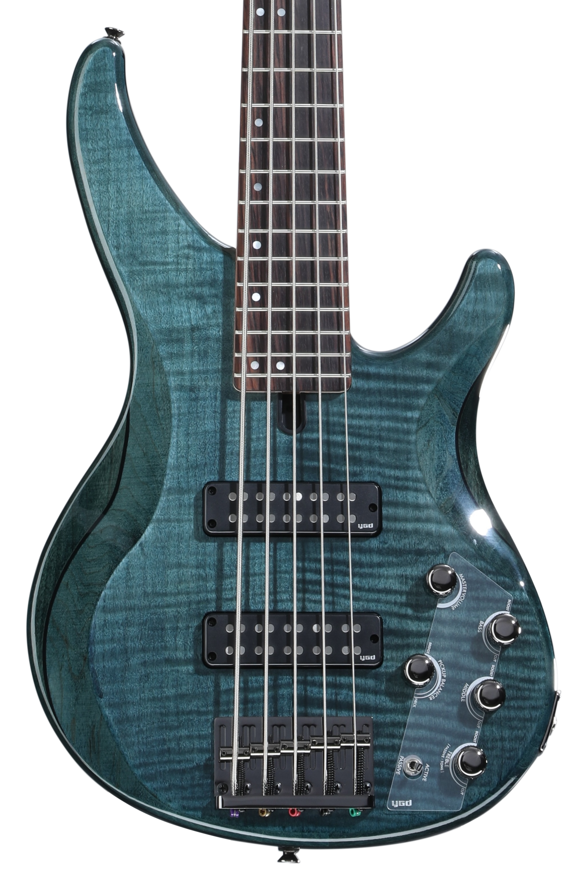 Yamaha TRBX605FM 5-string Bass Guitar - Natural Satin