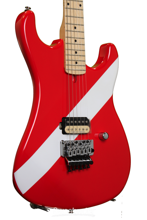 Kramer The '84 Baretta - Red with Diver Down Stripes | Sweetwater