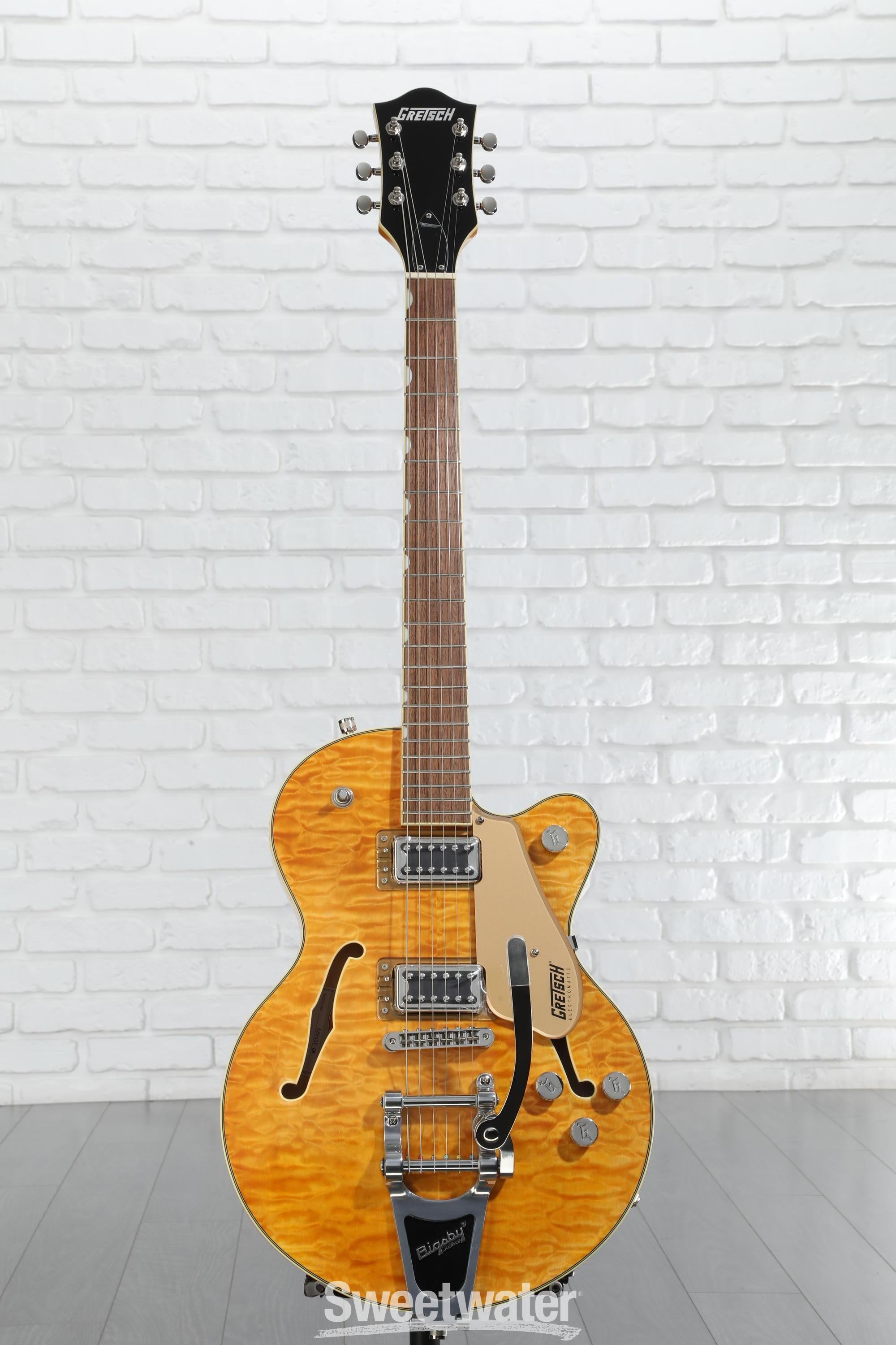 Gretsch G5655T-QM Electromatic Center Block Jr. Quilt Semi