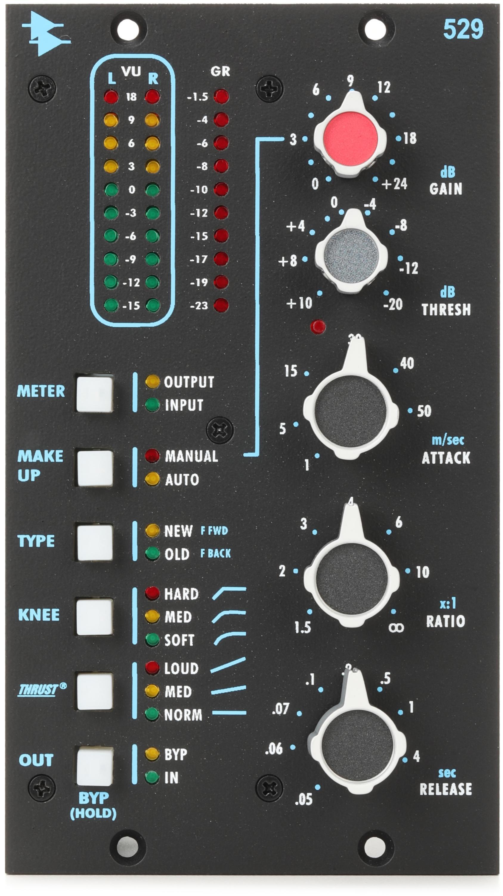 API 529 500 Series Stereo Compressor | Sweetwater