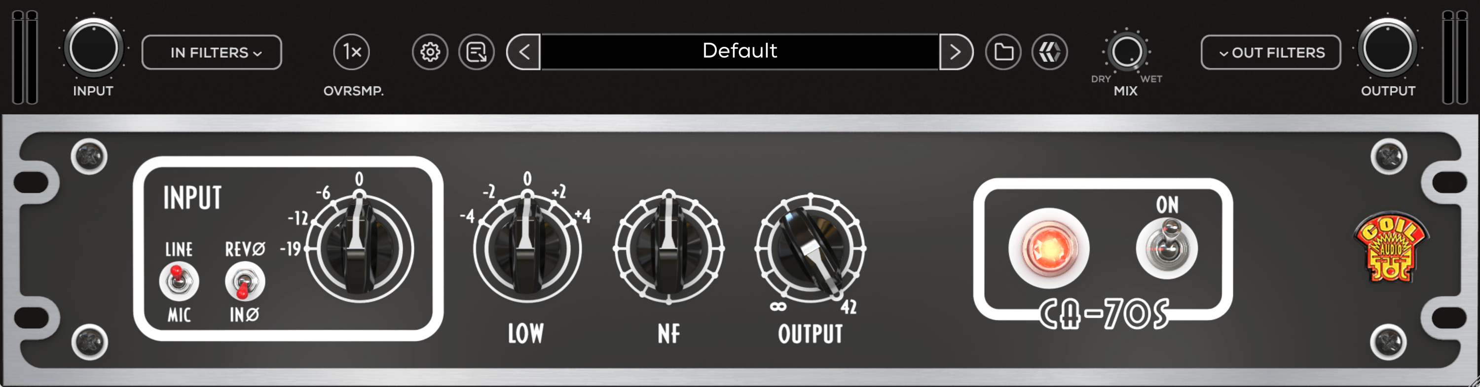 MixWave CA70S Tube Preamp Software Sweetwater