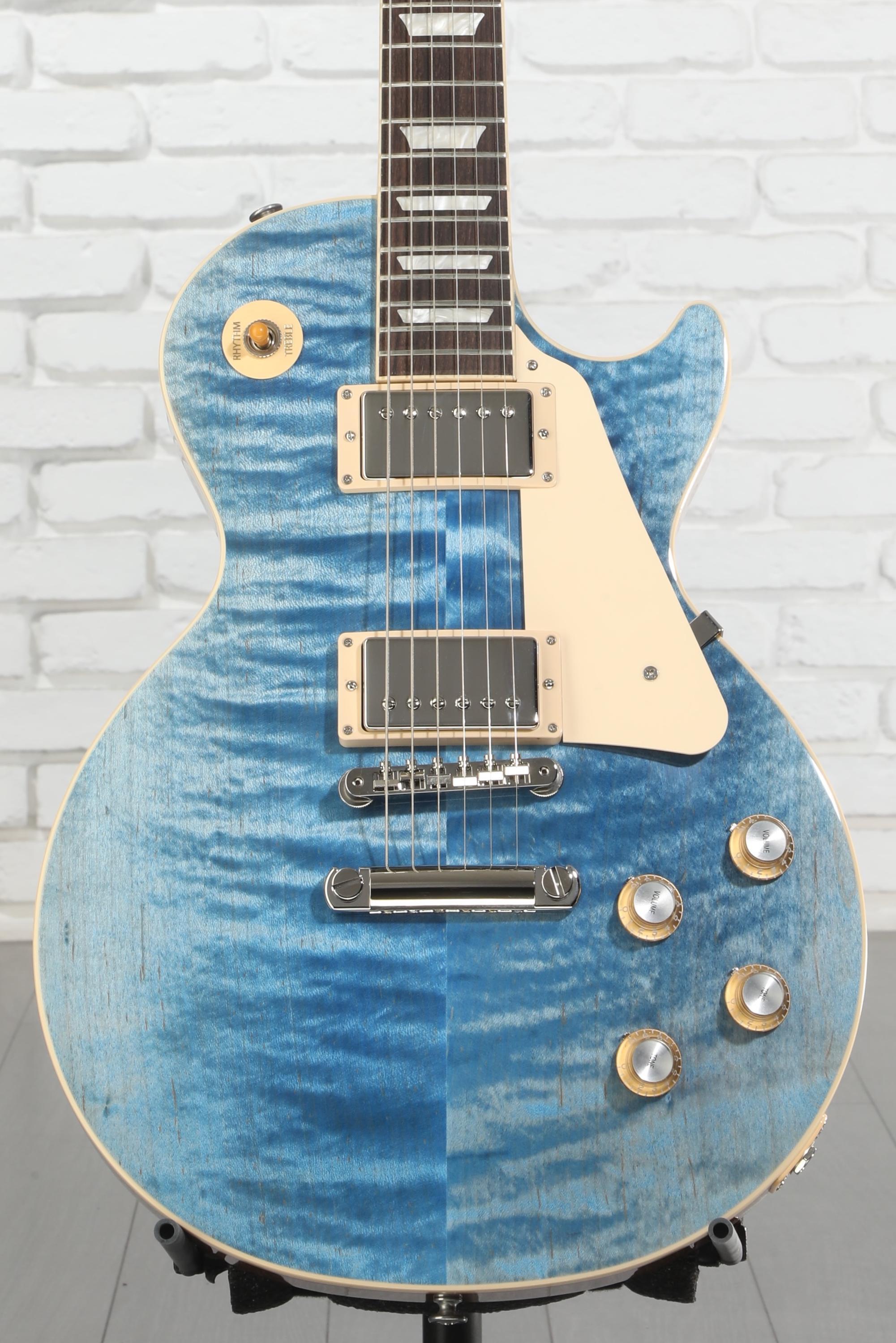 Gibson Les Paul Standard '60s Figured Top Electric Guitar - Ocean