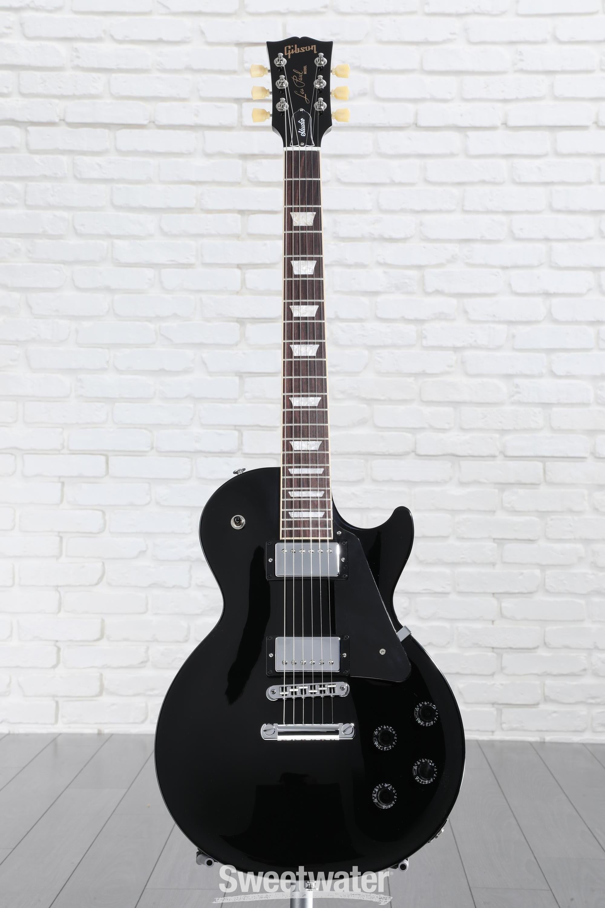 Gibson Les Paul Studio Electric Guitar - Ebony | Sweetwater