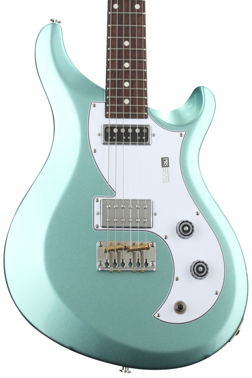 PRS S2 Vela Electric Guitar - Frost Green Metallic | Sweetwater
