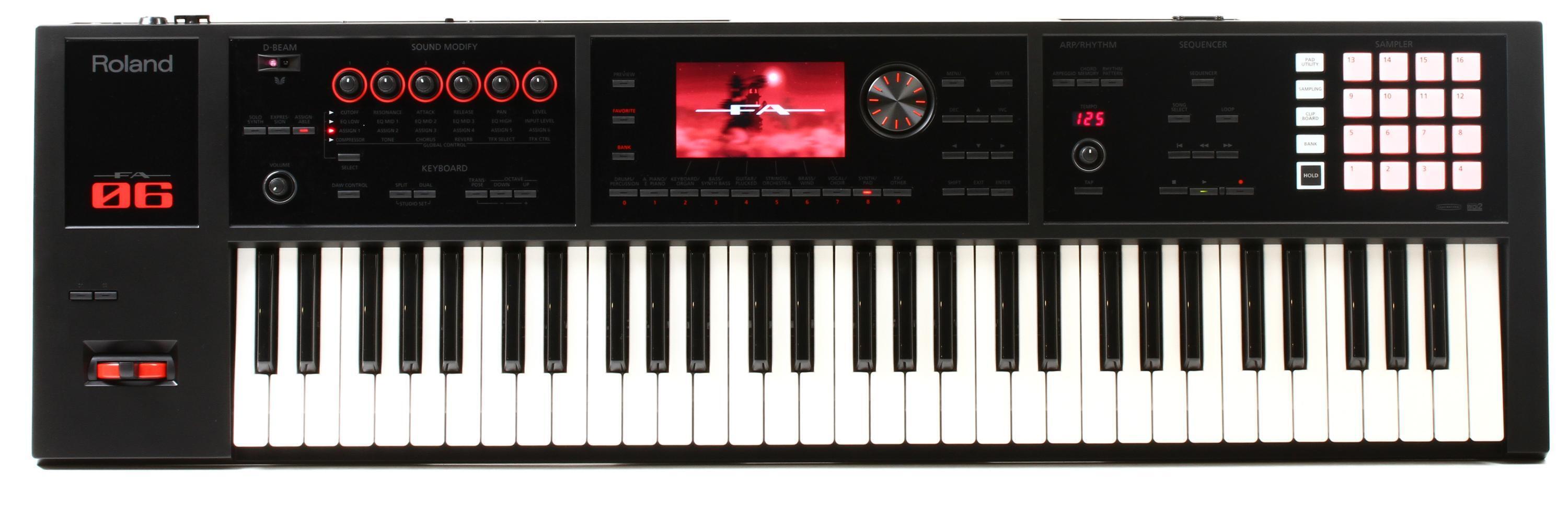 Roland FA-06 61-key Music Workstation Reviews | Sweetwater