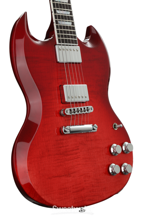 Gibson SG standard 2018レフティ Gibson SG Standard HP 2018 - Blood Orange Fade, G-force Tuning